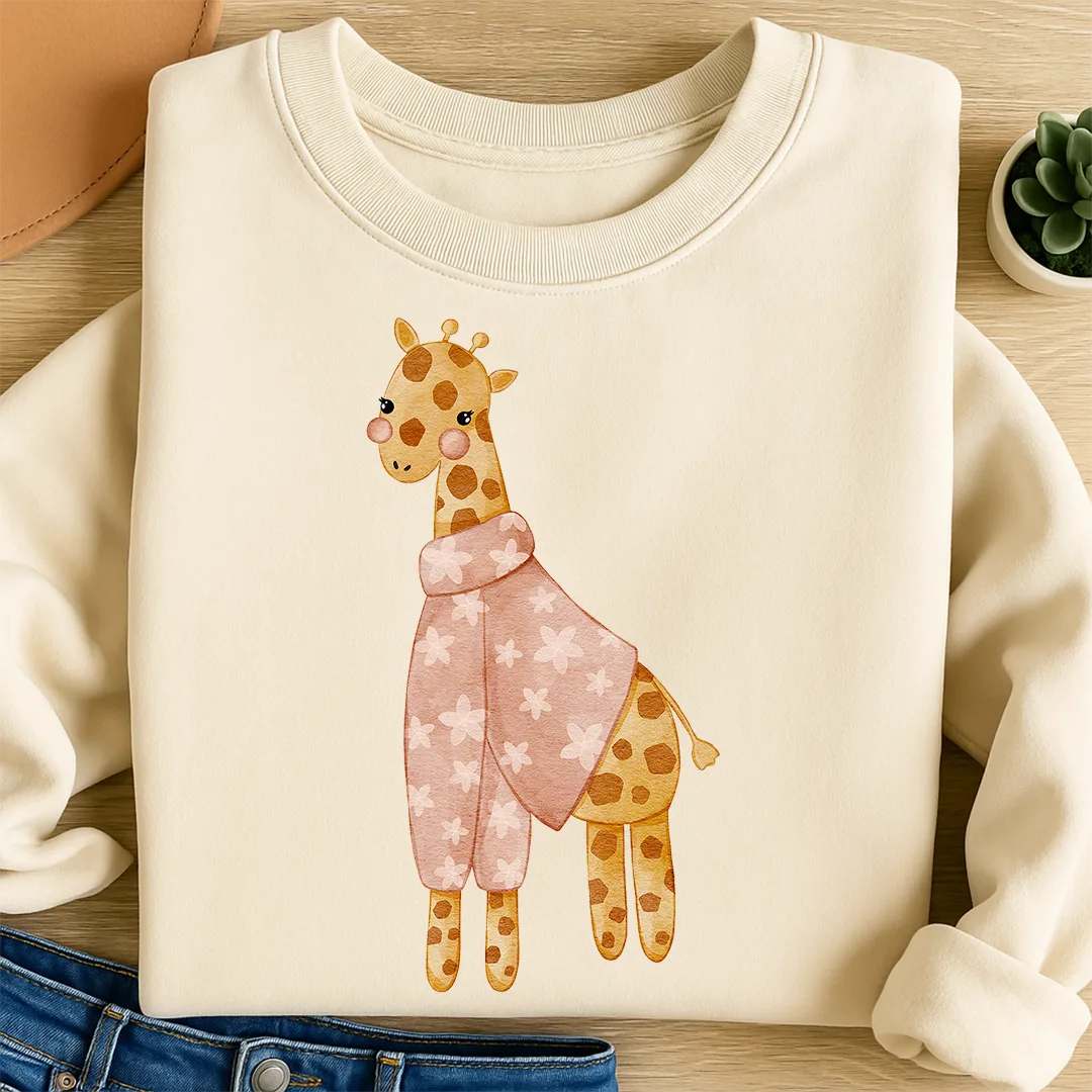 Bügelbild Pyjama Party Giraffe
