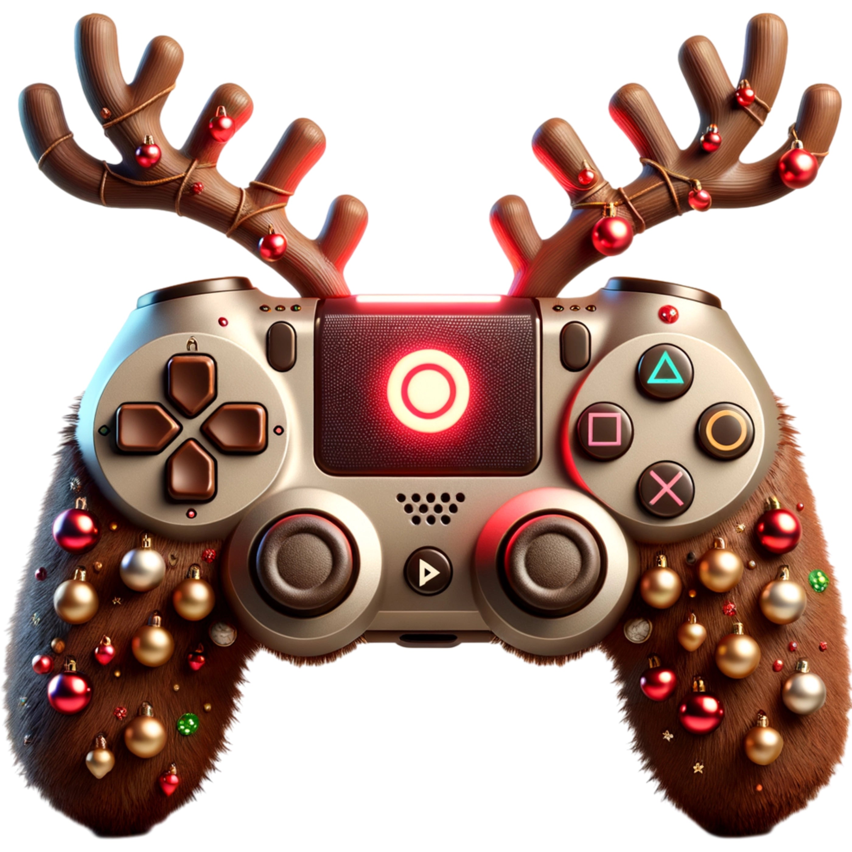 Bügelbild Reindeer Christmas Controller