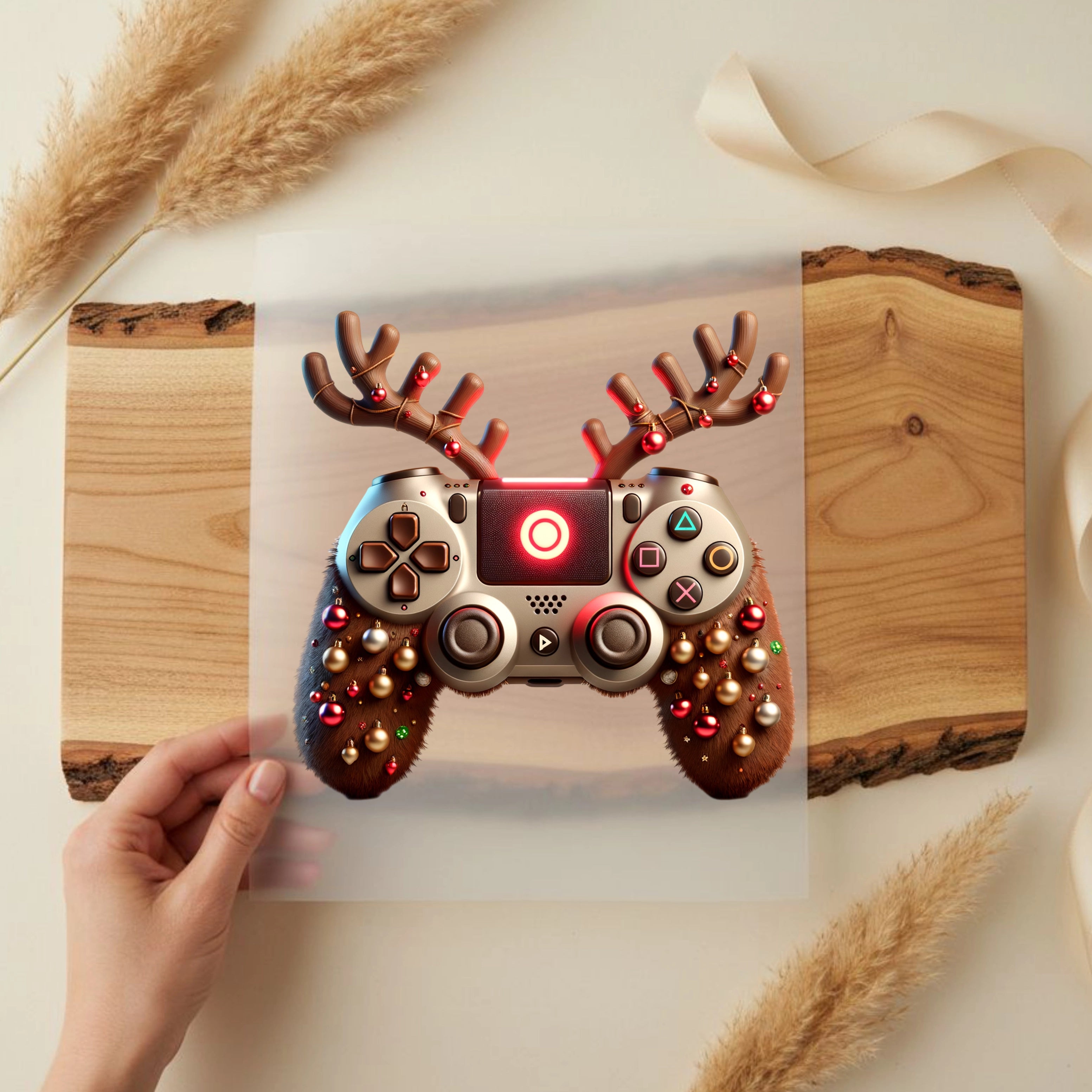 Bügelbild Reindeer Christmas Controller