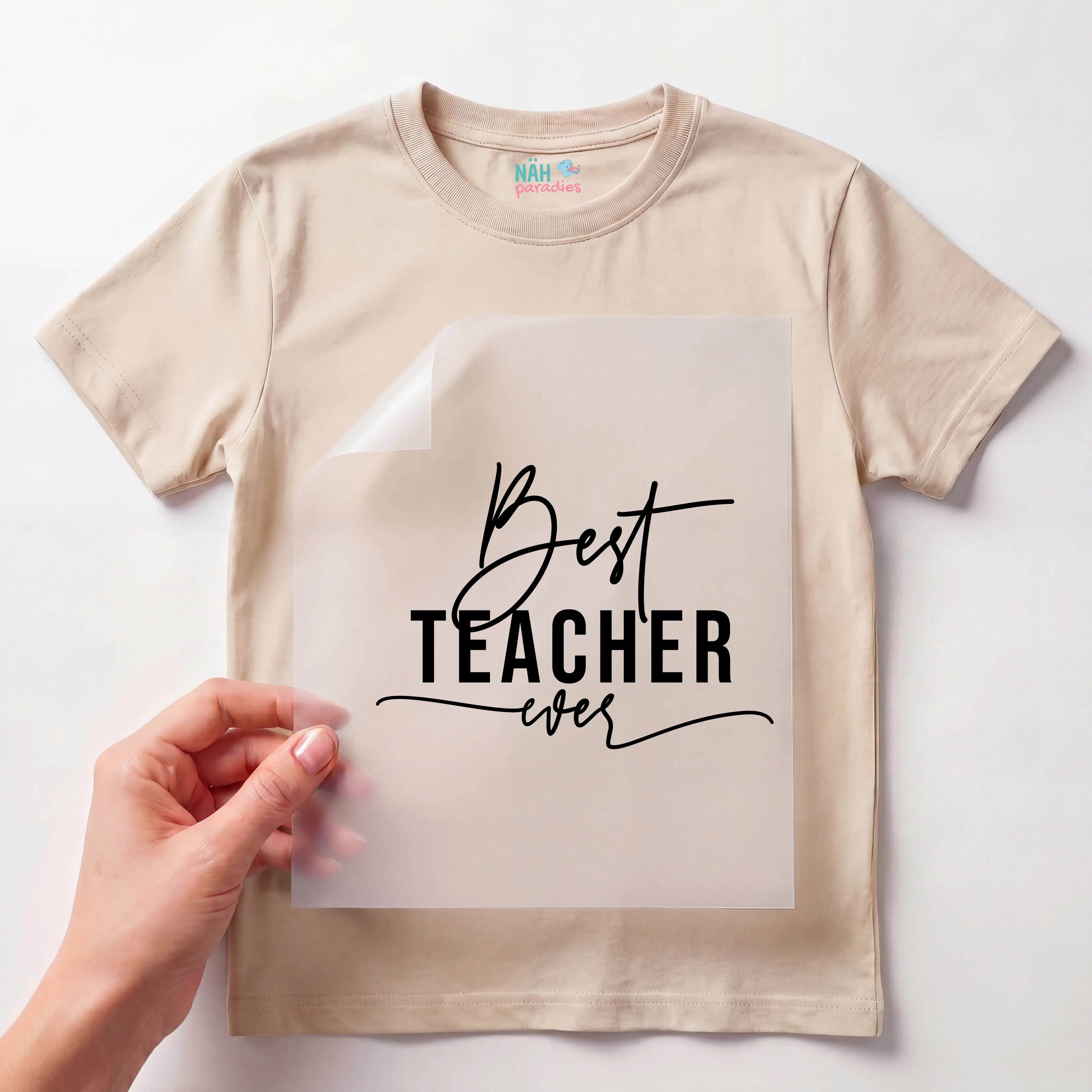 Bügelbild Best Teacher ever