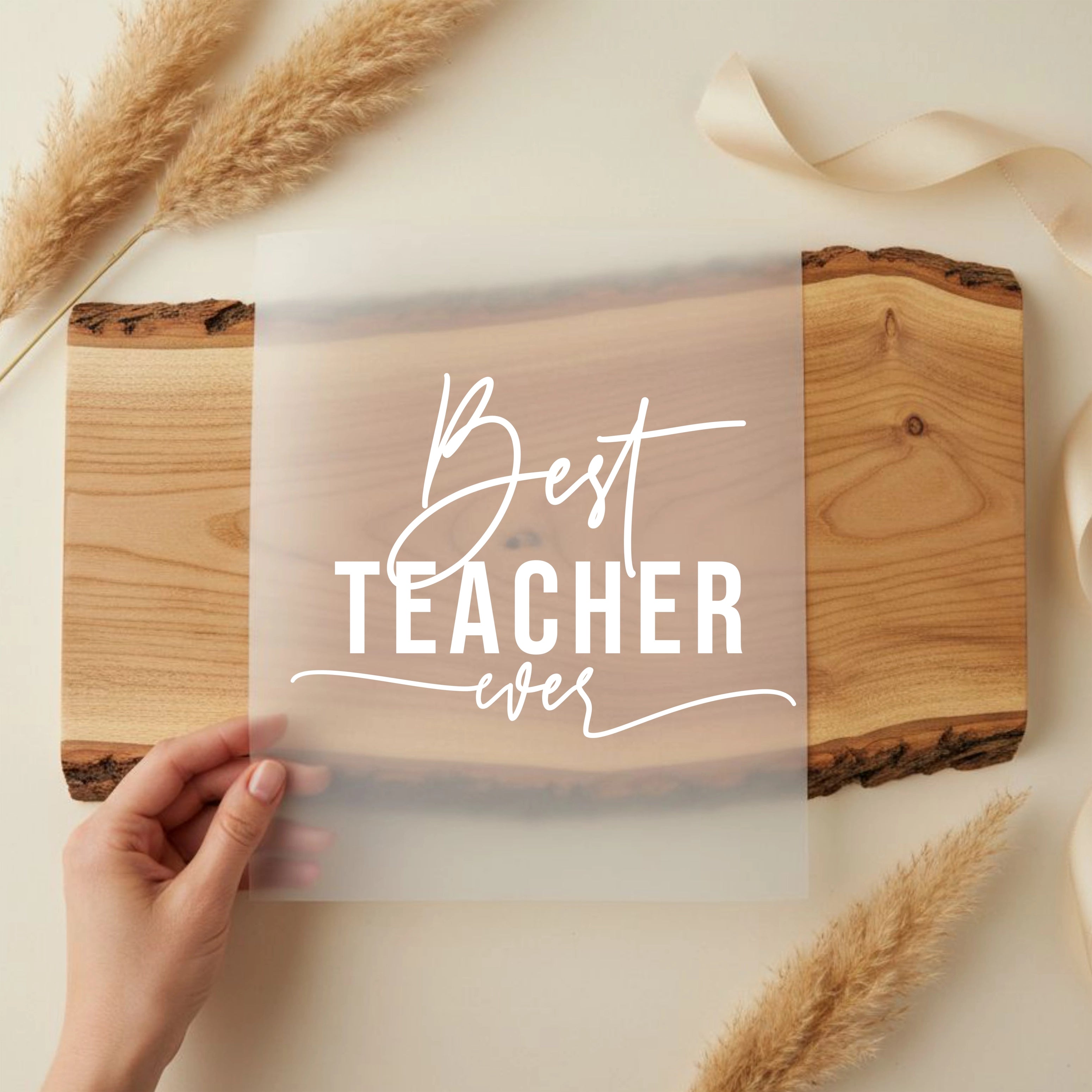 Bügelbild Best Teacher ever