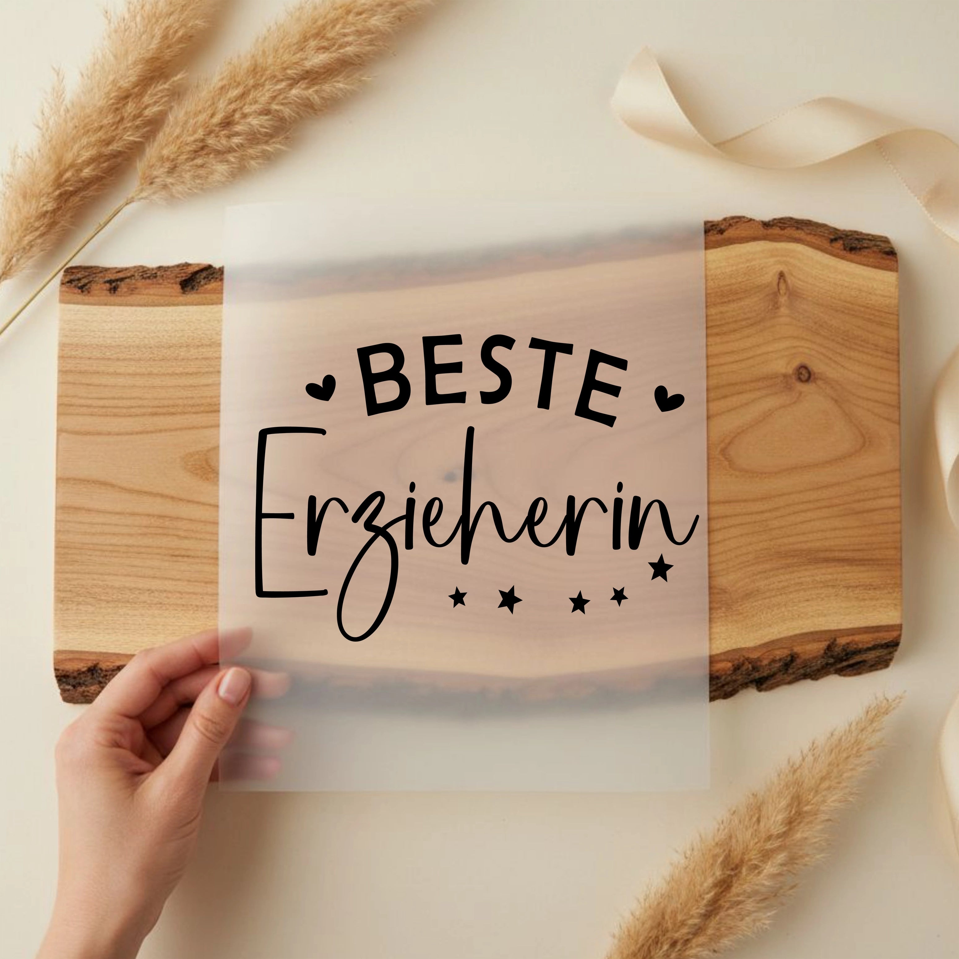 Bügelbild Beste Erzieherin