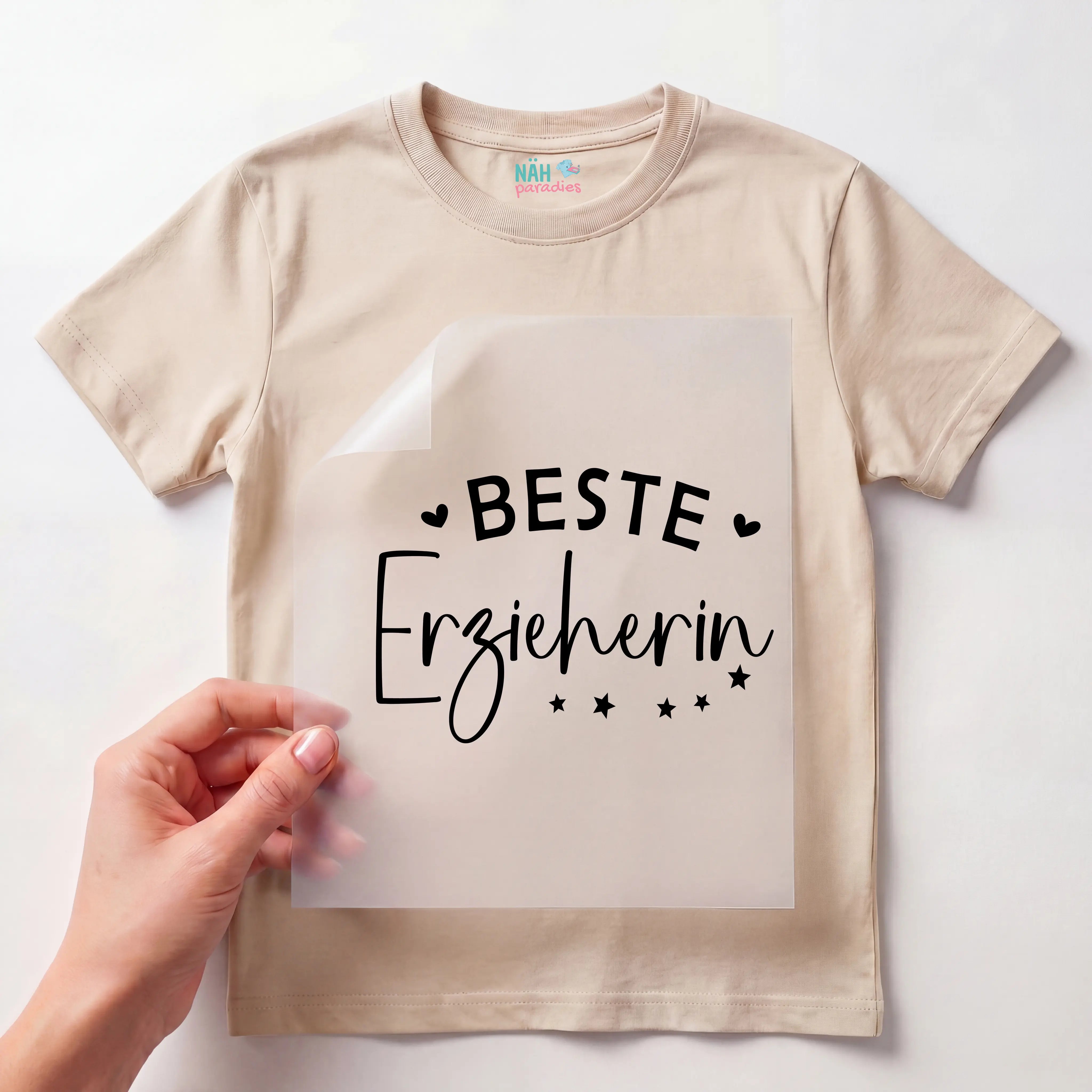 Bügelbild Beste Erzieherin
