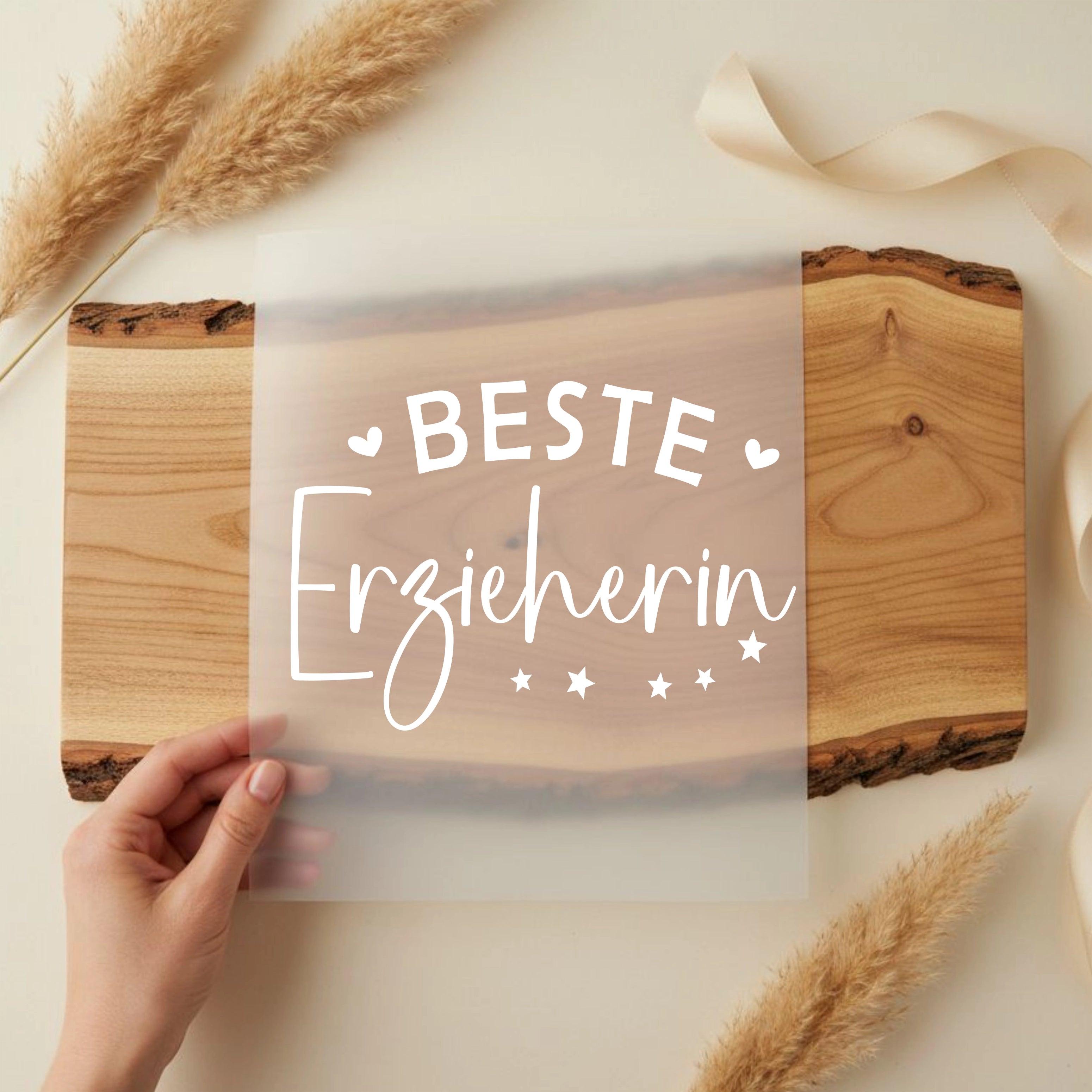 Bügelbild Beste Erzieherin
