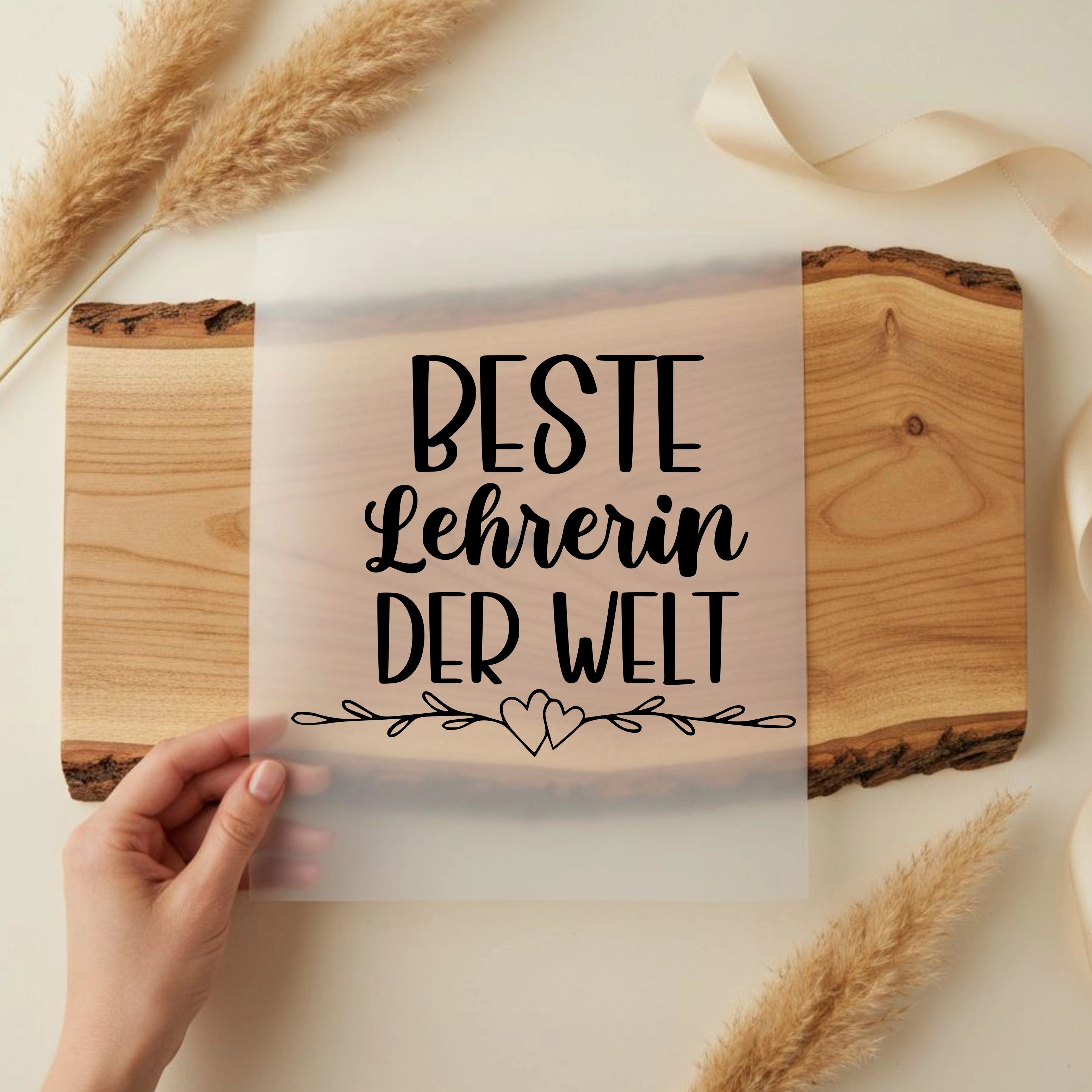 Bügelbild Beste Lehrerin der Welt