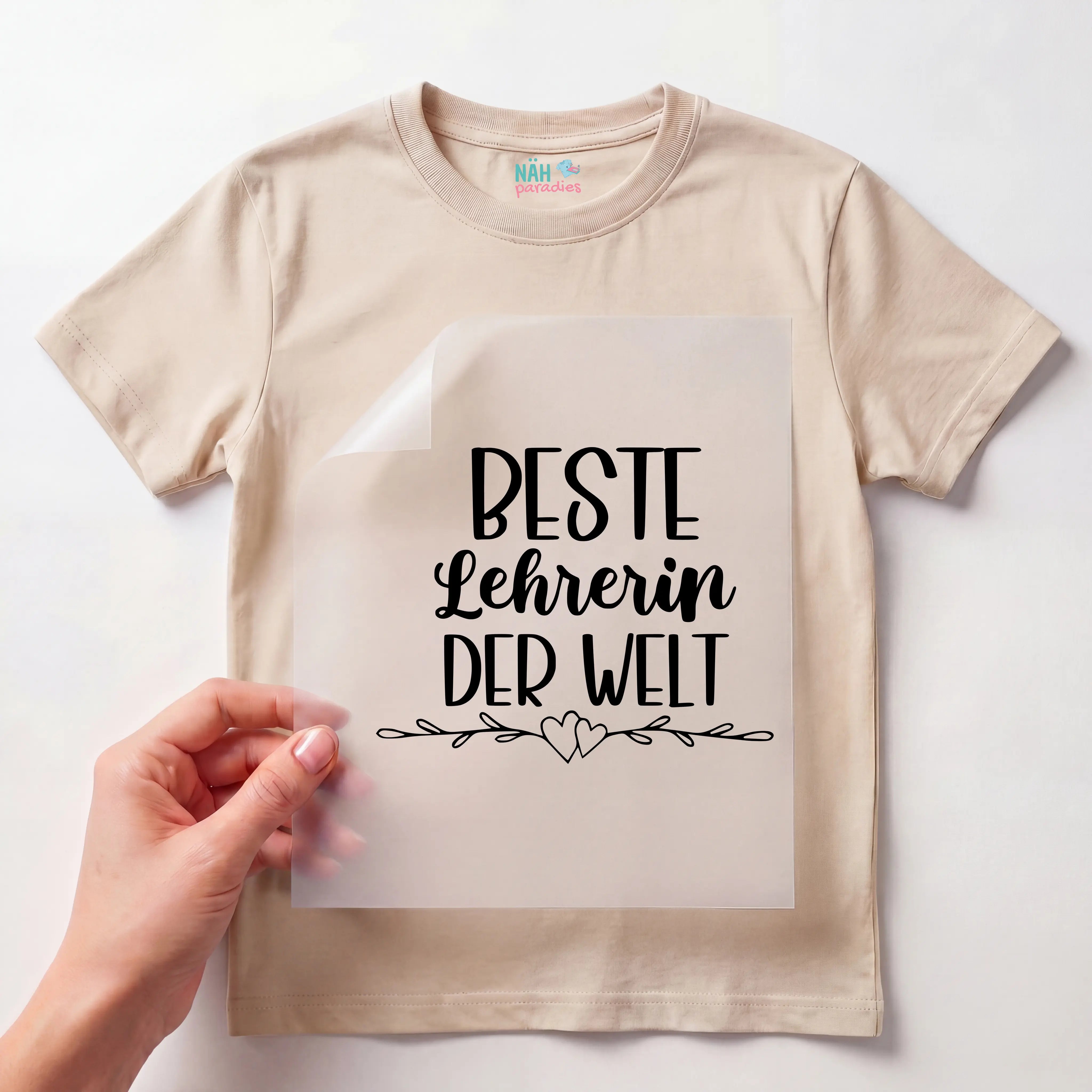 Bügelbild Beste Lehrerin der Welt