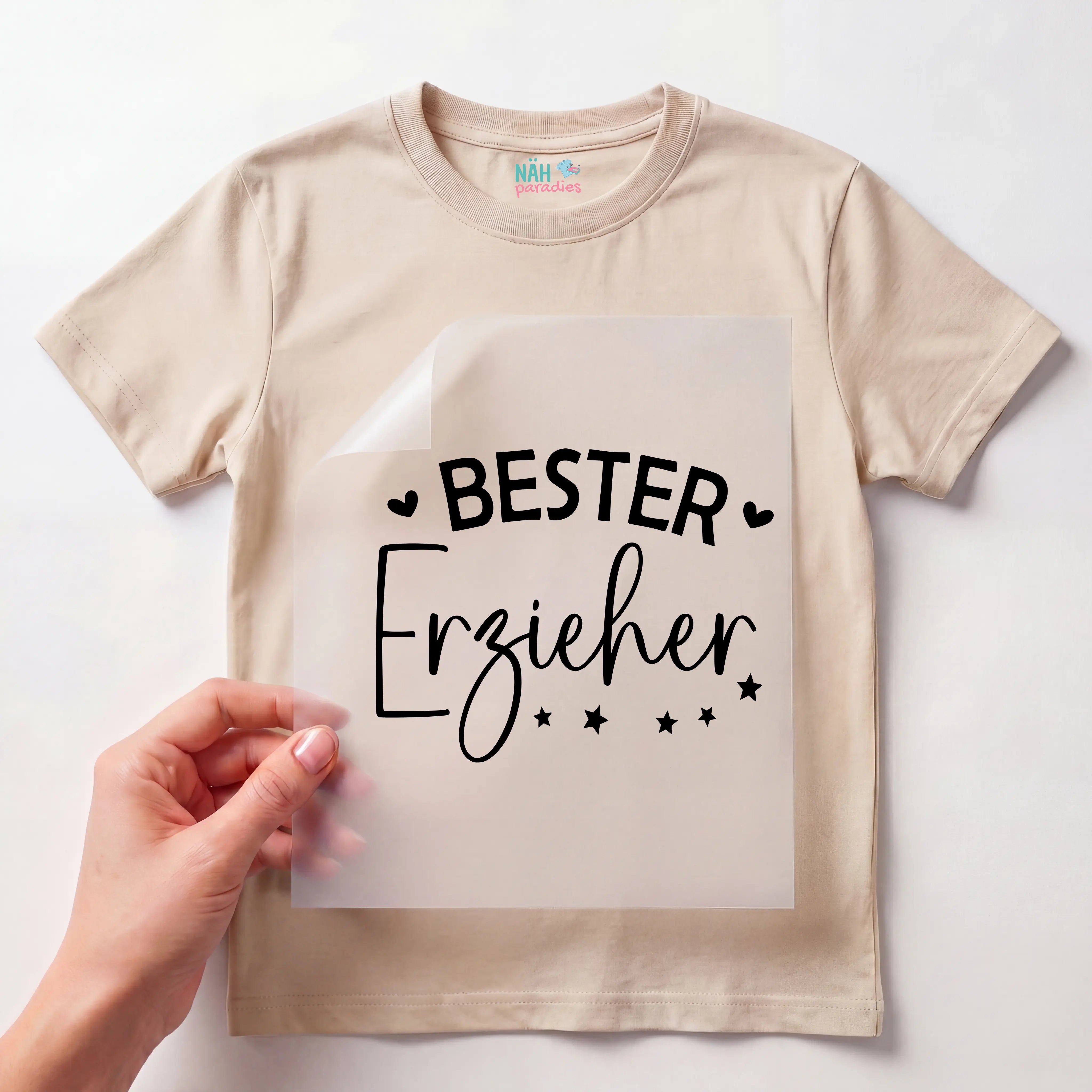 Bügelbild Bester Erzieher