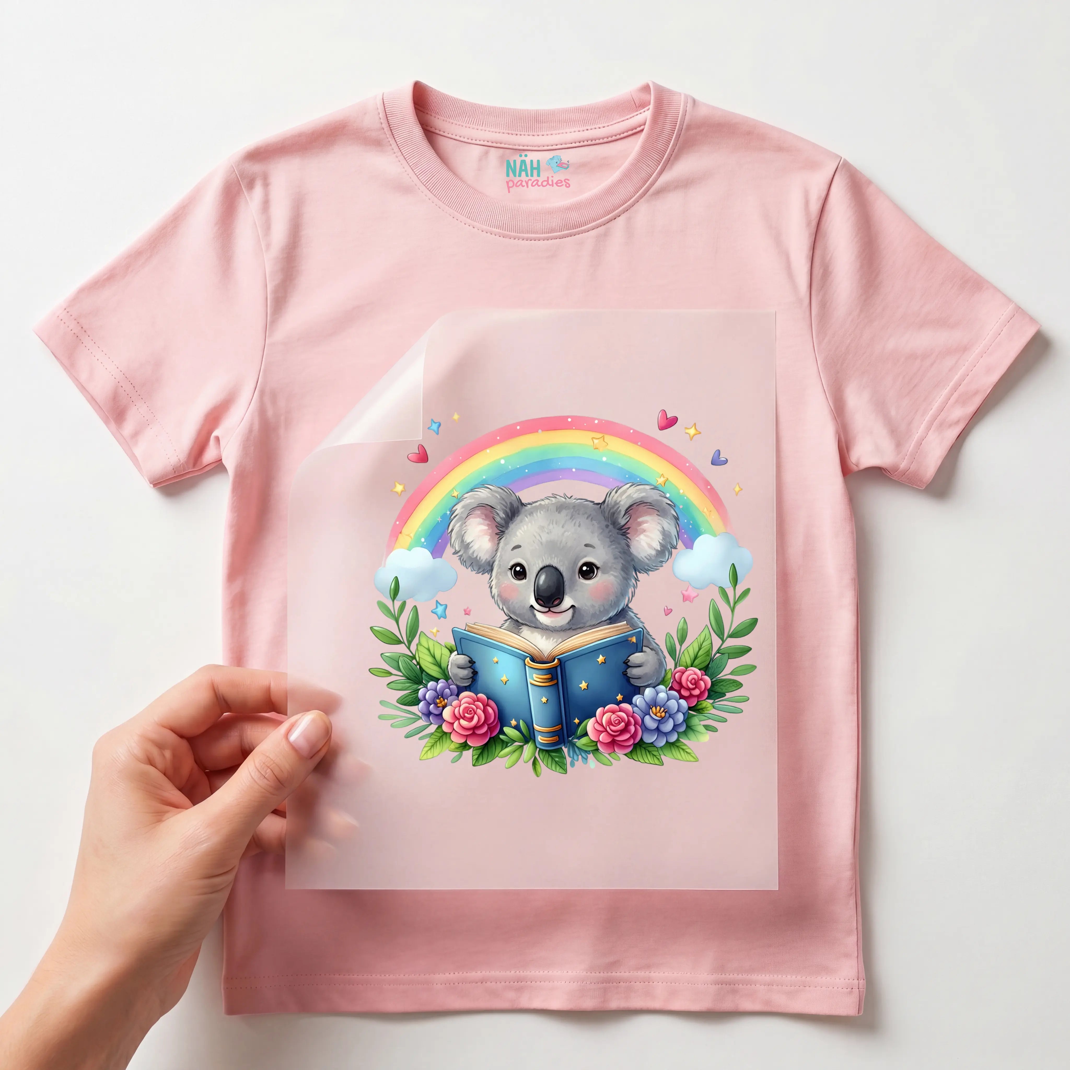 Bügelbild Regenbogenleser Koala