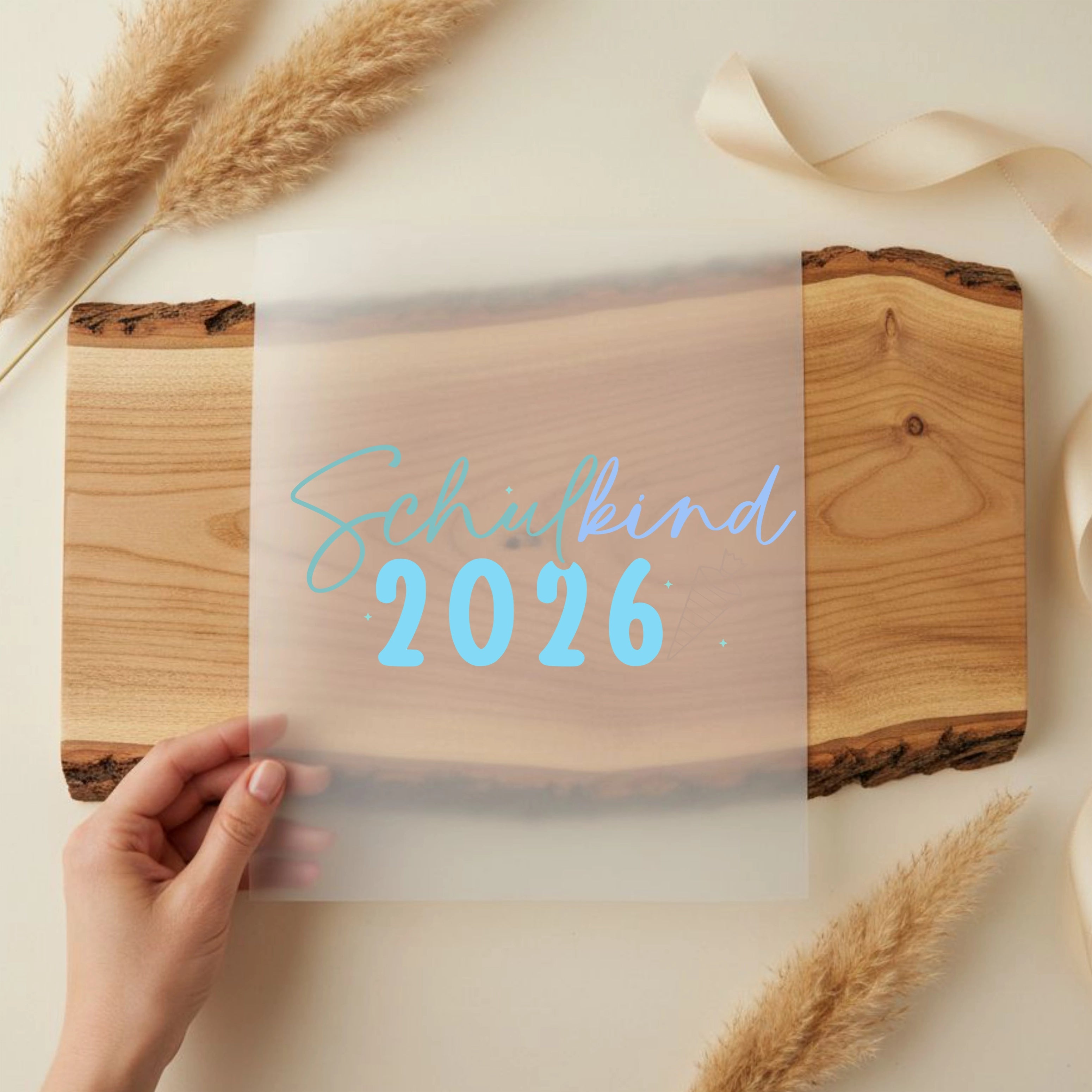Bügelbild Schulkind 2026