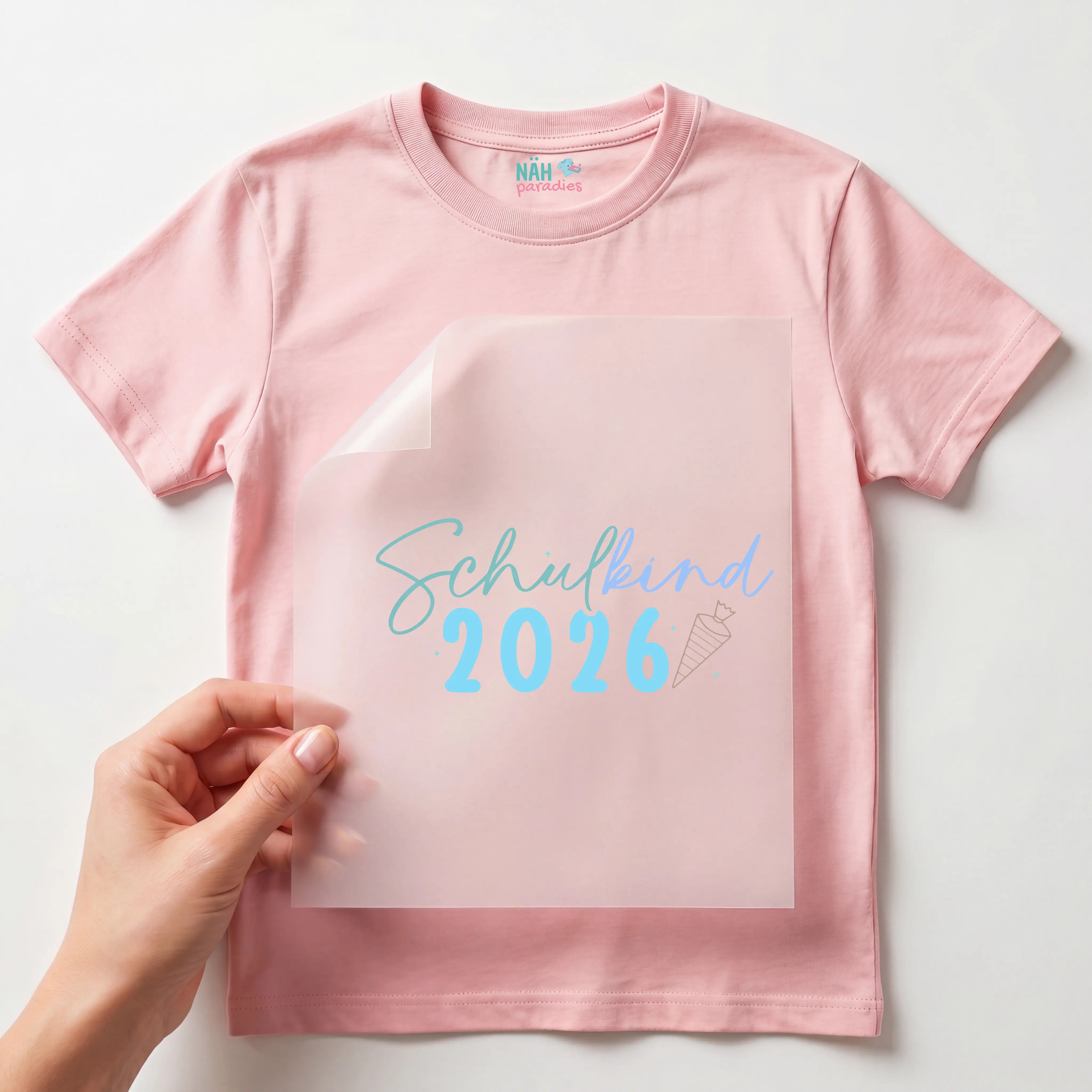 Bügelbild Schulkind 2026