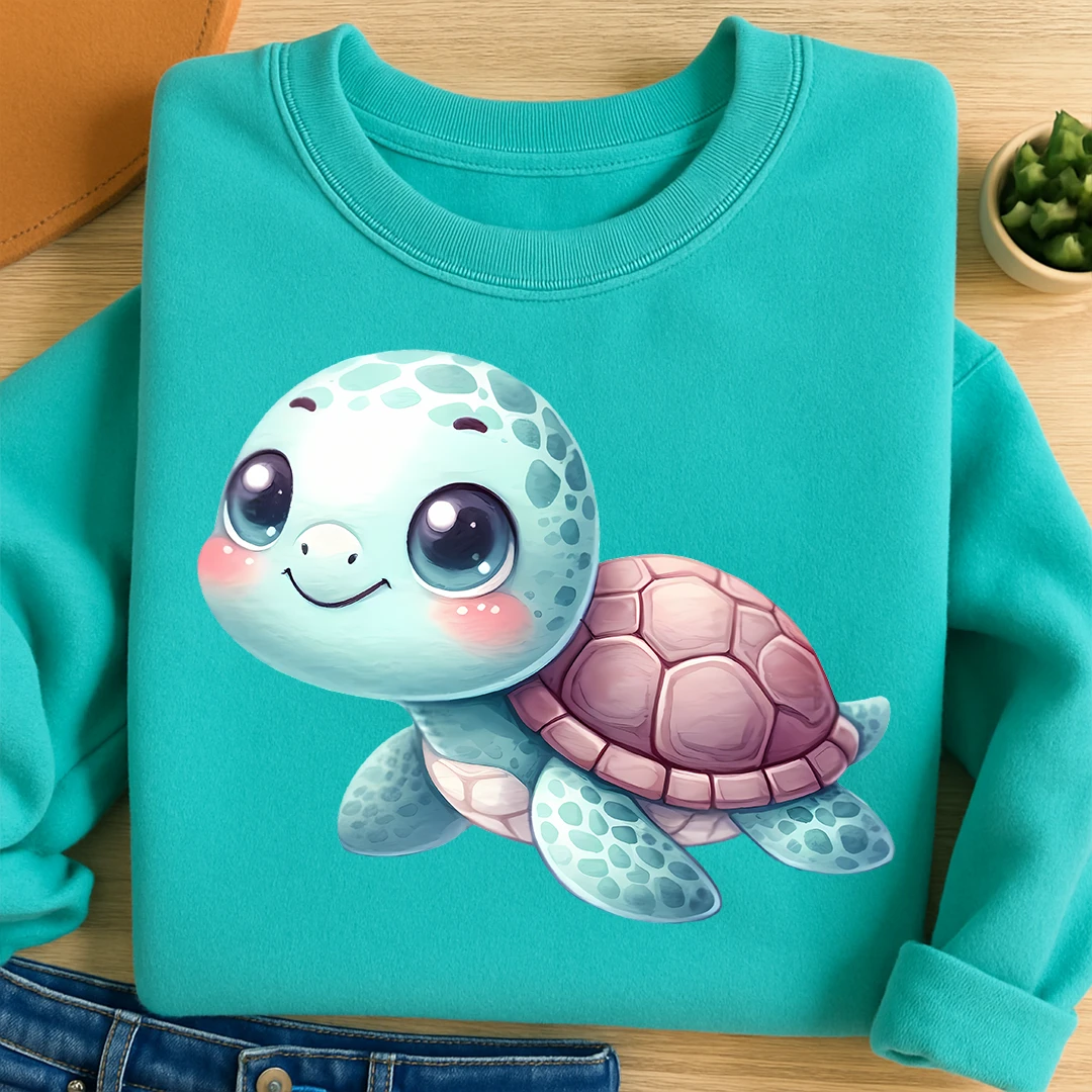 Bügelbild Schildkröten Baby