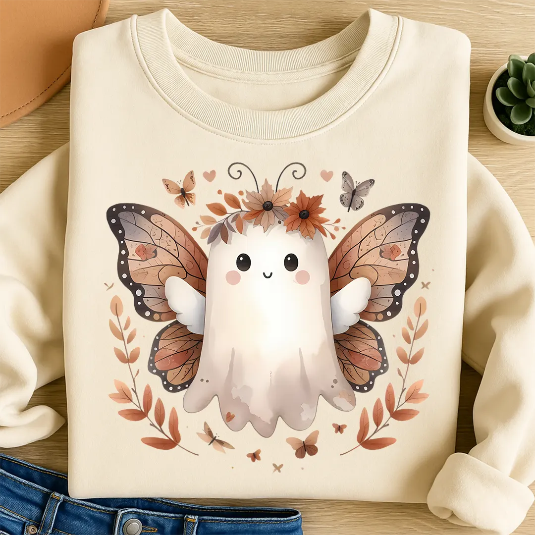 Bügelbild Schmetterling Geistchen
