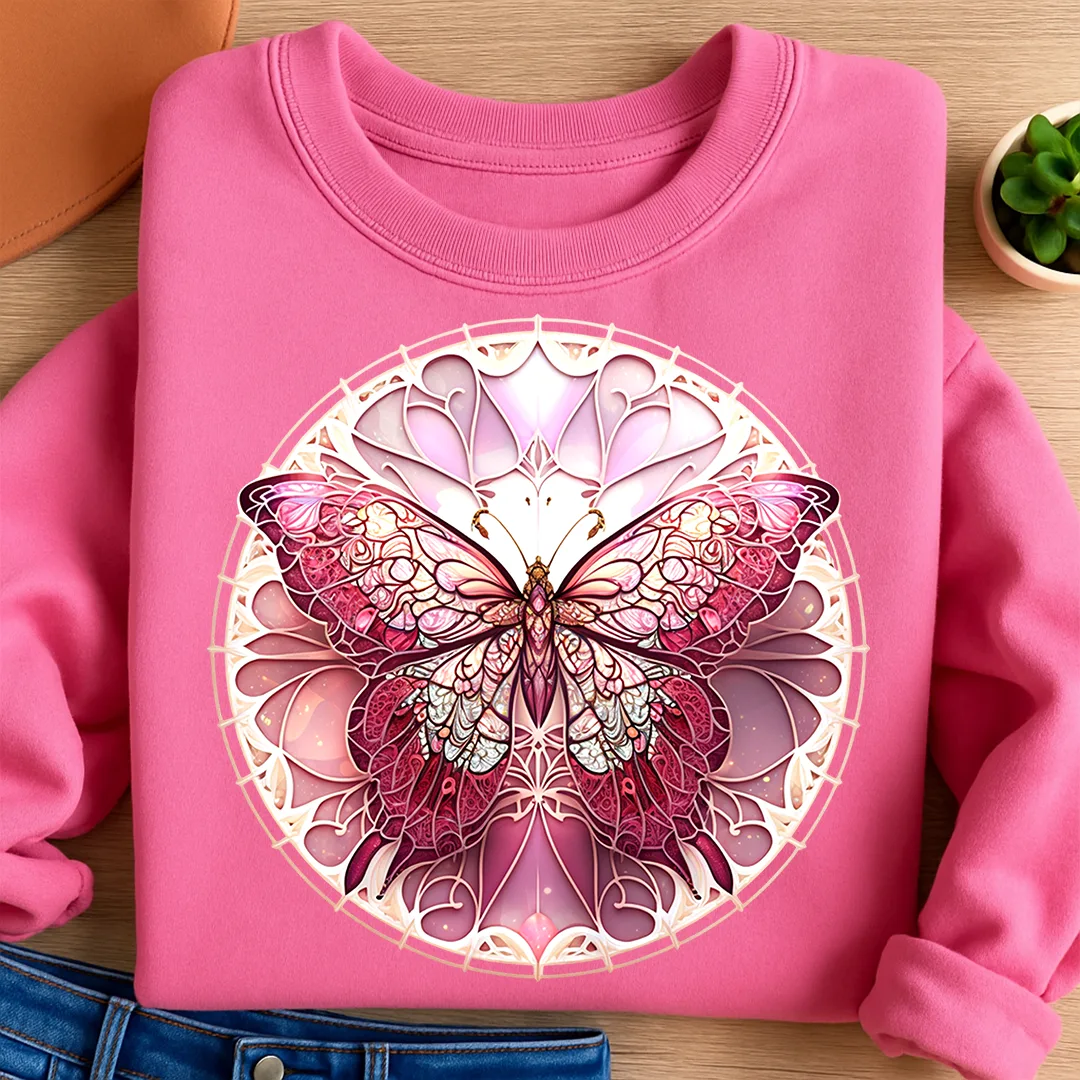 Bügelbild Schmetterling Harmony