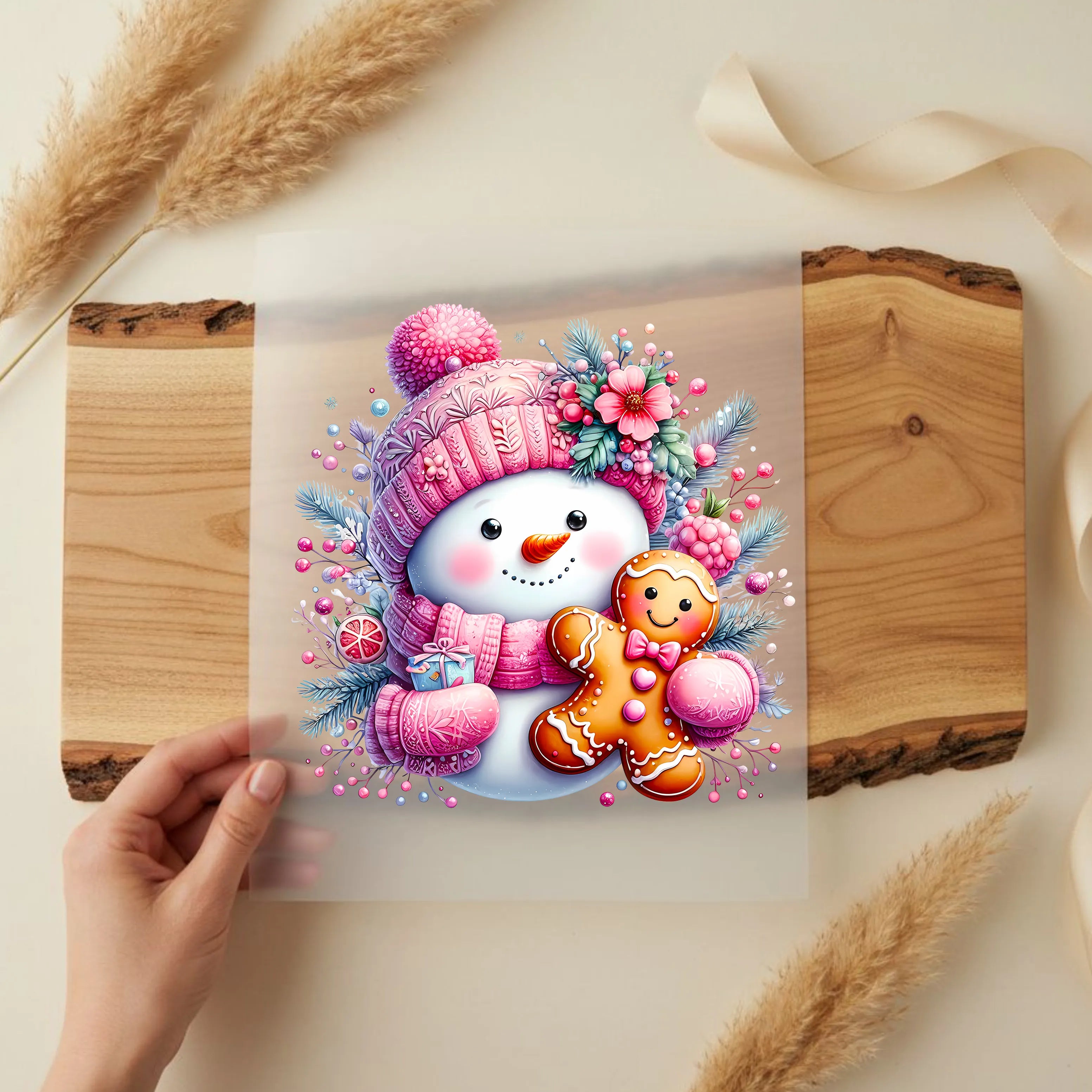 Bügelbild Schneeglanz Marie