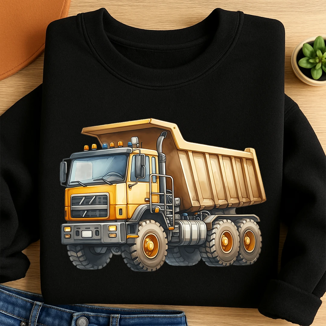 Bügelbild Schwerlast Riese