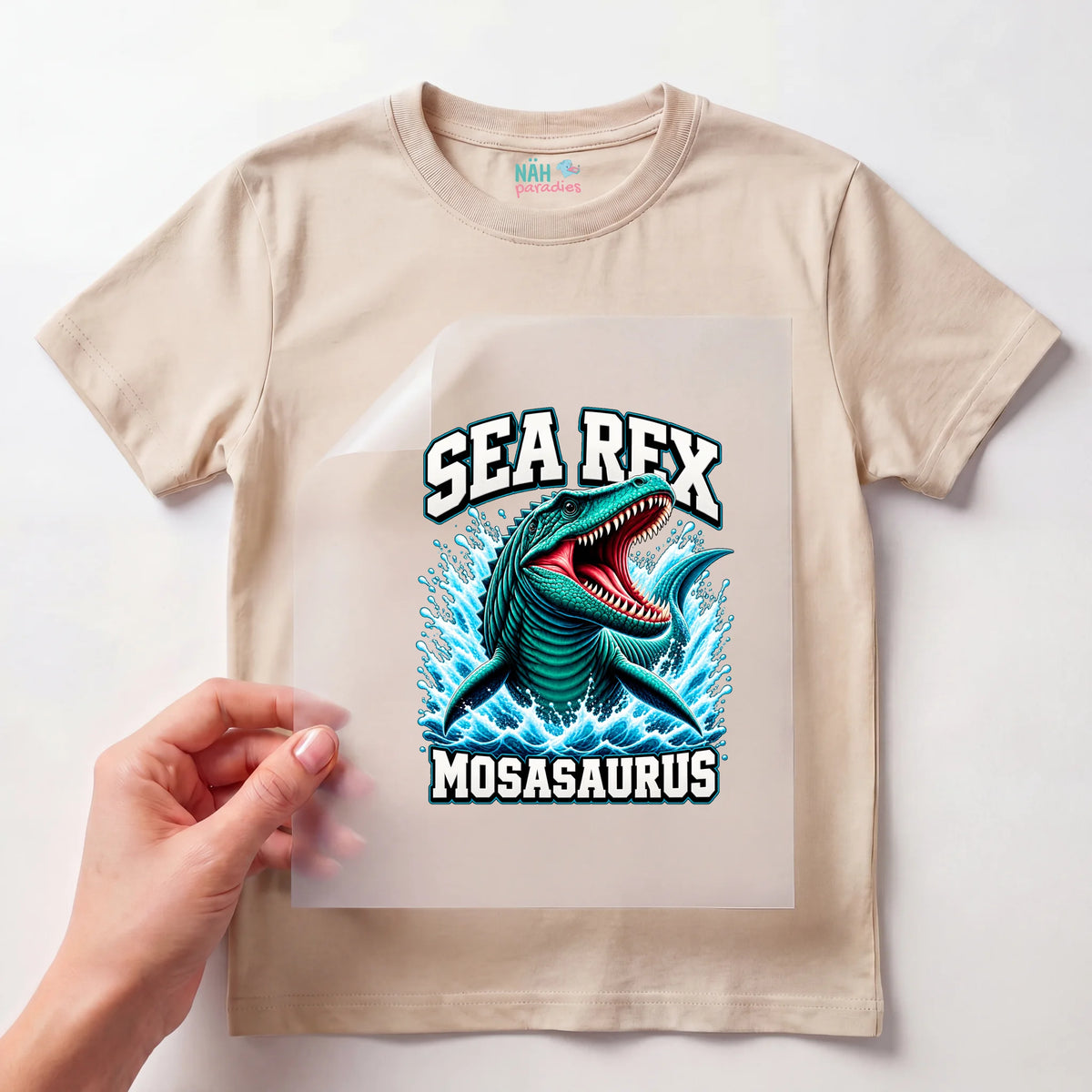 Bügelbild Sea Rex Mosasaurus