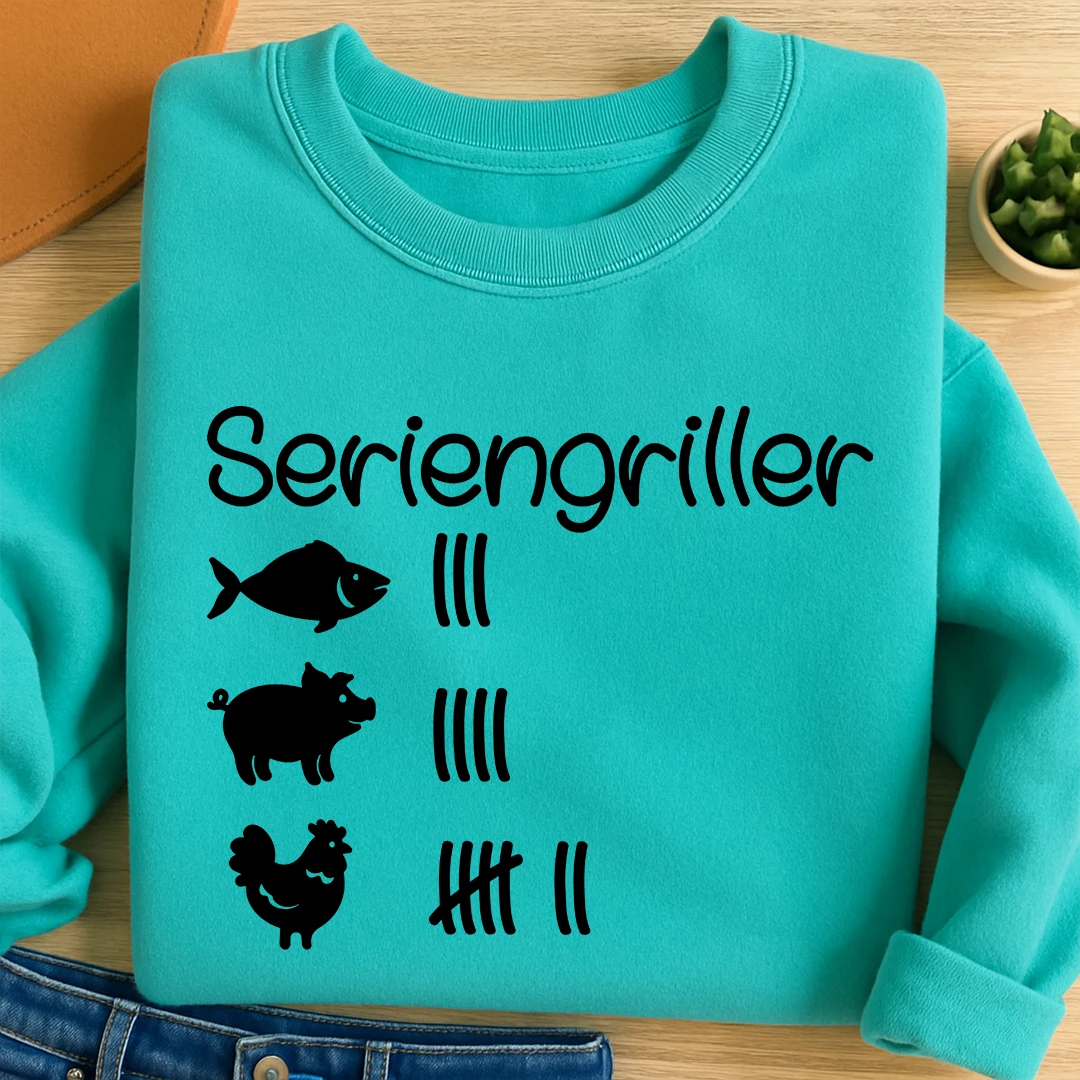 Bügelbild Seriengriller