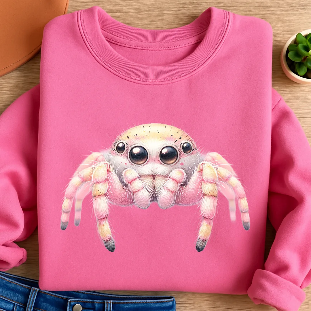 Bügelbild Spinne Pinky