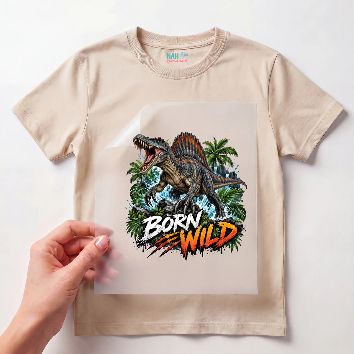 Bügelbild Spinosaurus Born Wild