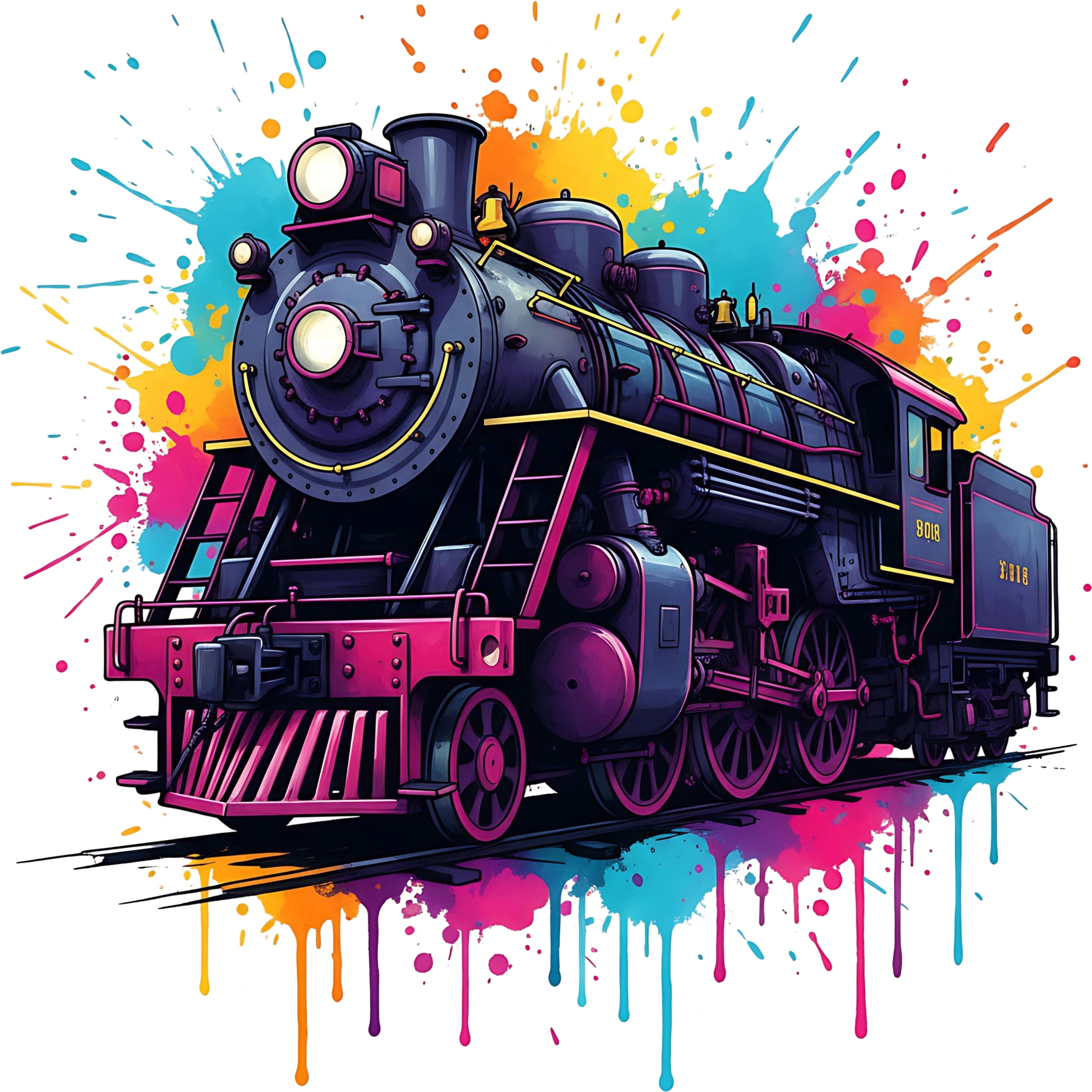 Bügelbild Splash Express