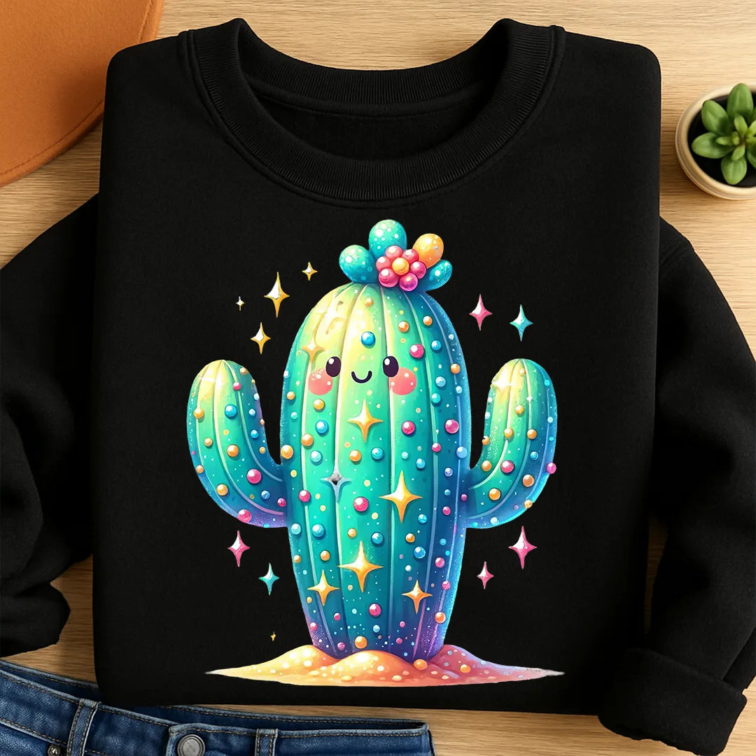 Bügelbild Sternenglanz Kaktus