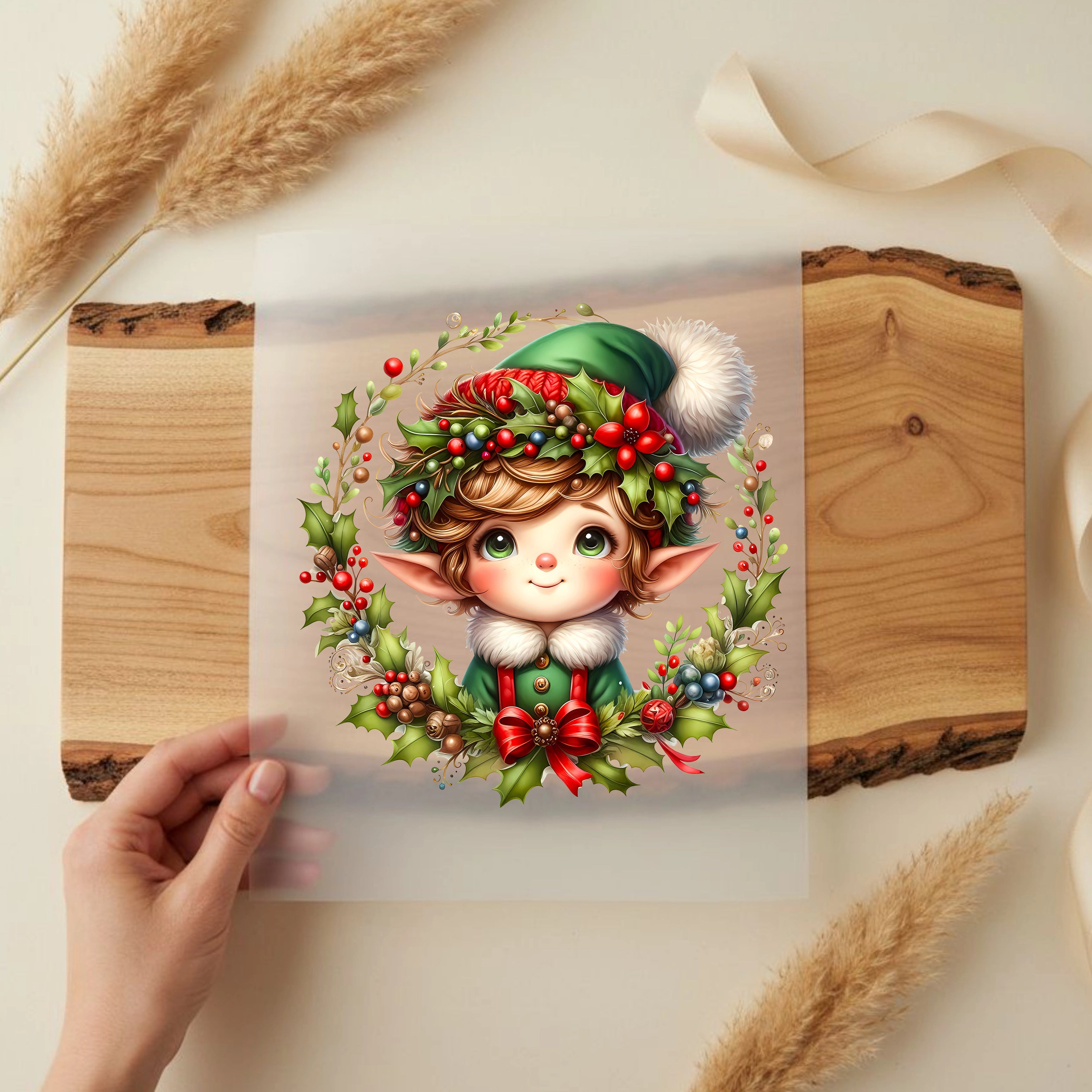 Bügelbild Süßer Elf Schnuckel