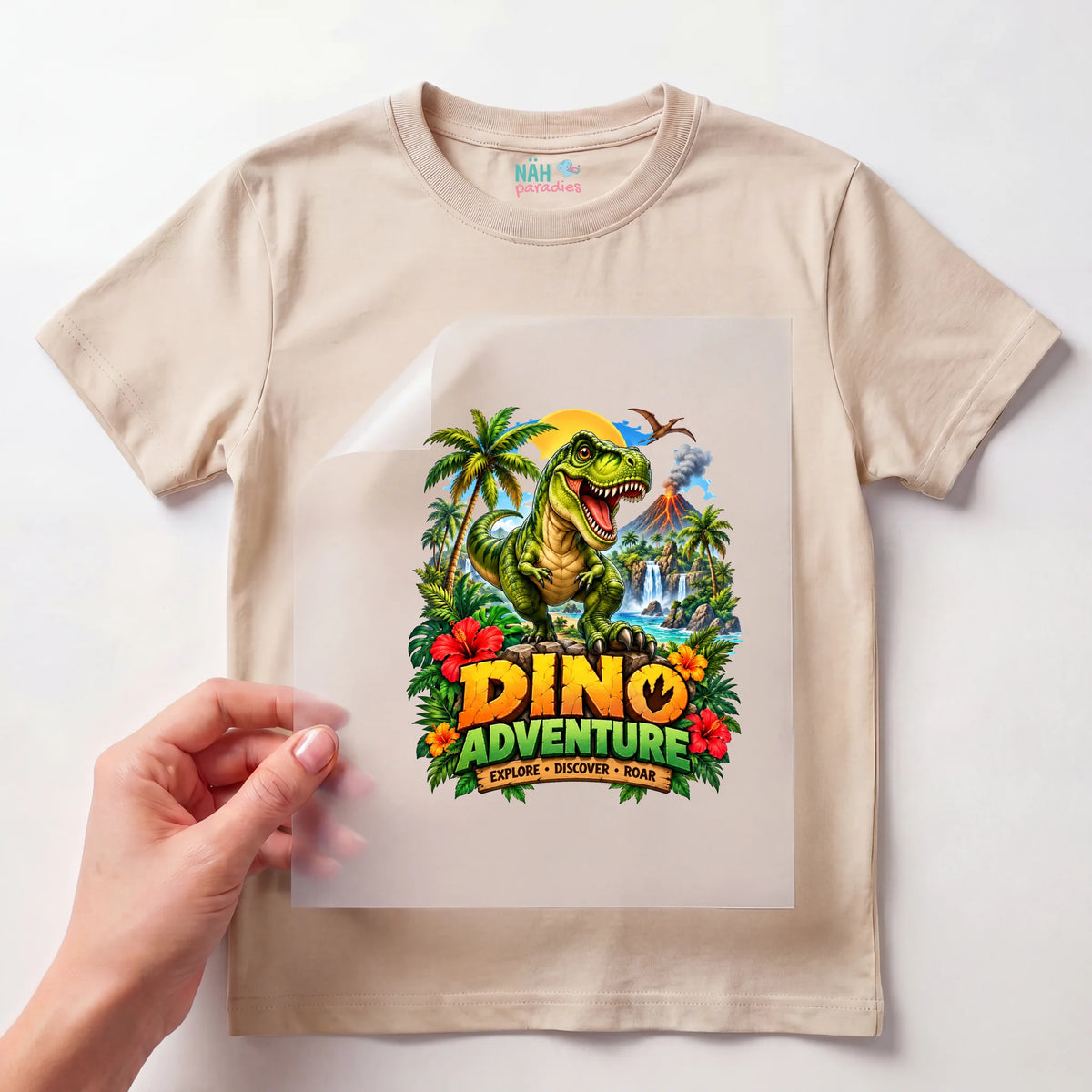 Bügelbild T-Rex Dino Adventure