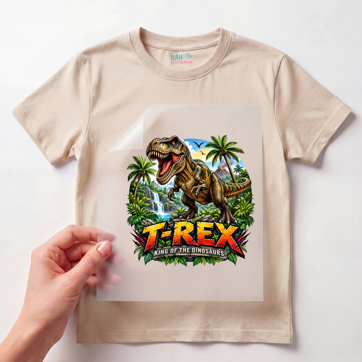 Bügelbild T-Rex King Of The Dinosaurs