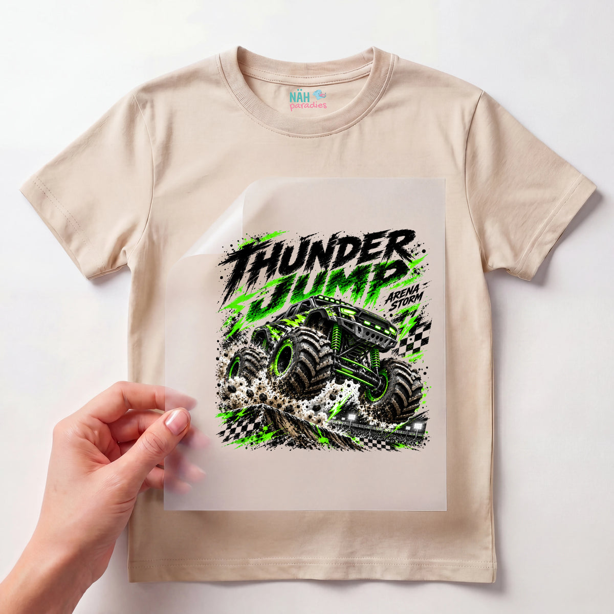 Bügelbild Thunder Jump