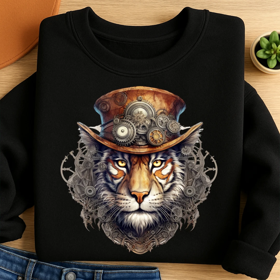 Bügelbild Tiger Industrial