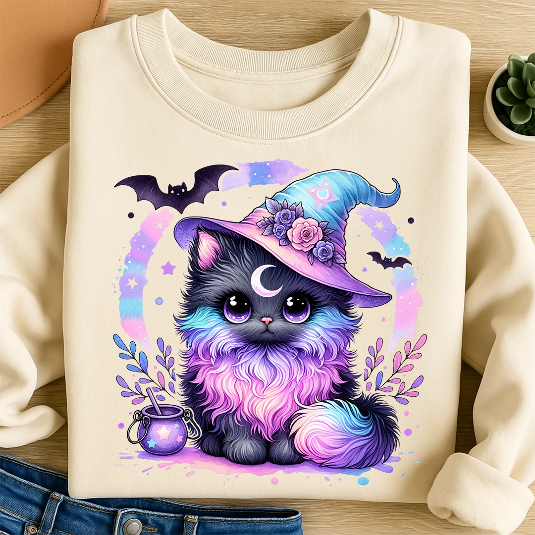 Bügelbild Traumkatze