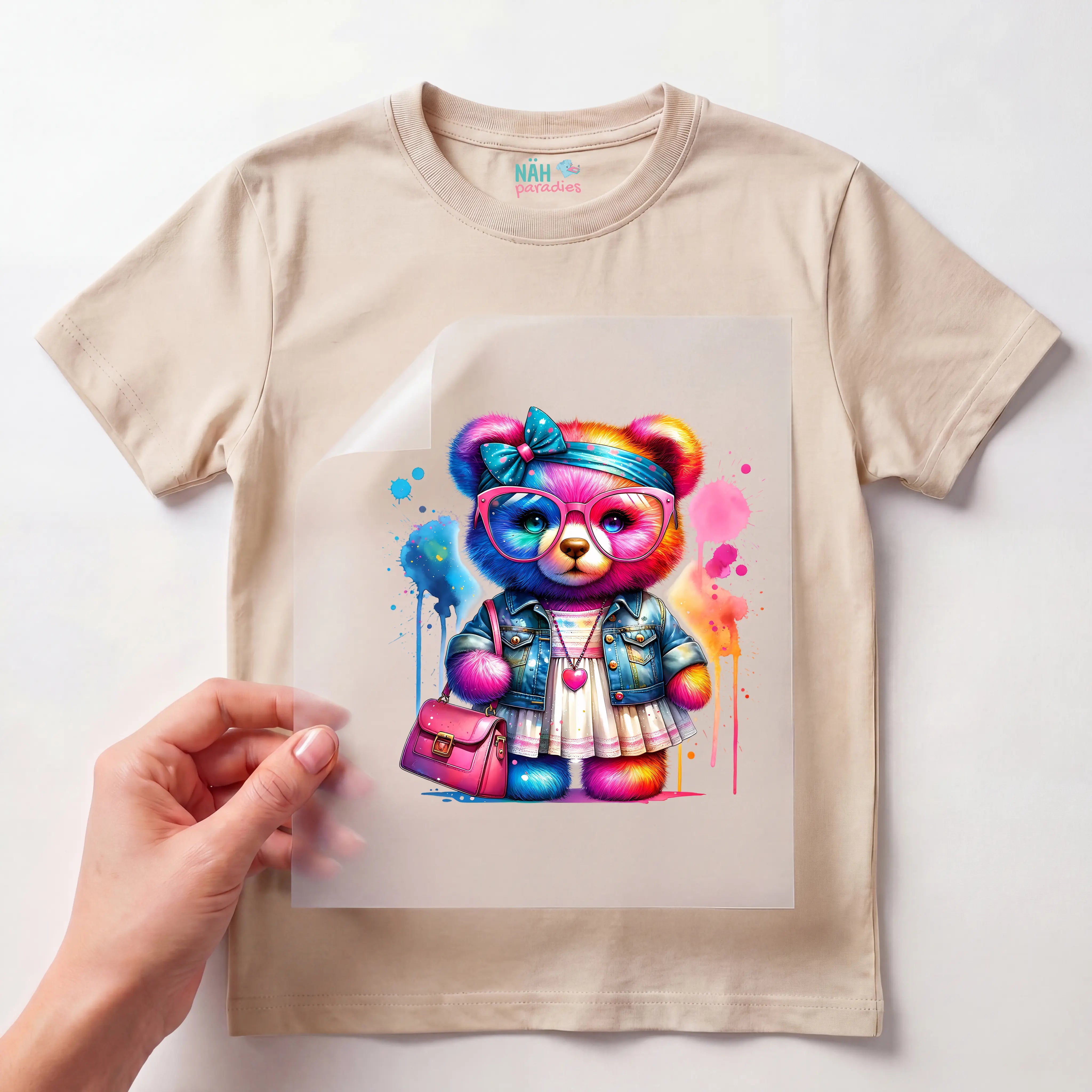 Bügelbild Bärchen Styleprinzessin