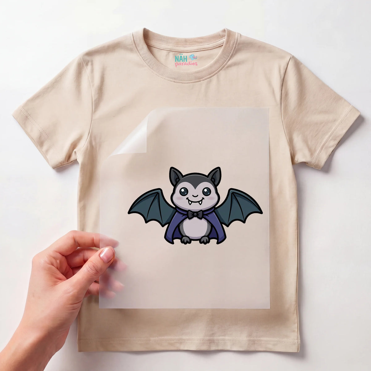 Bügelbild Vampir Fledermaus