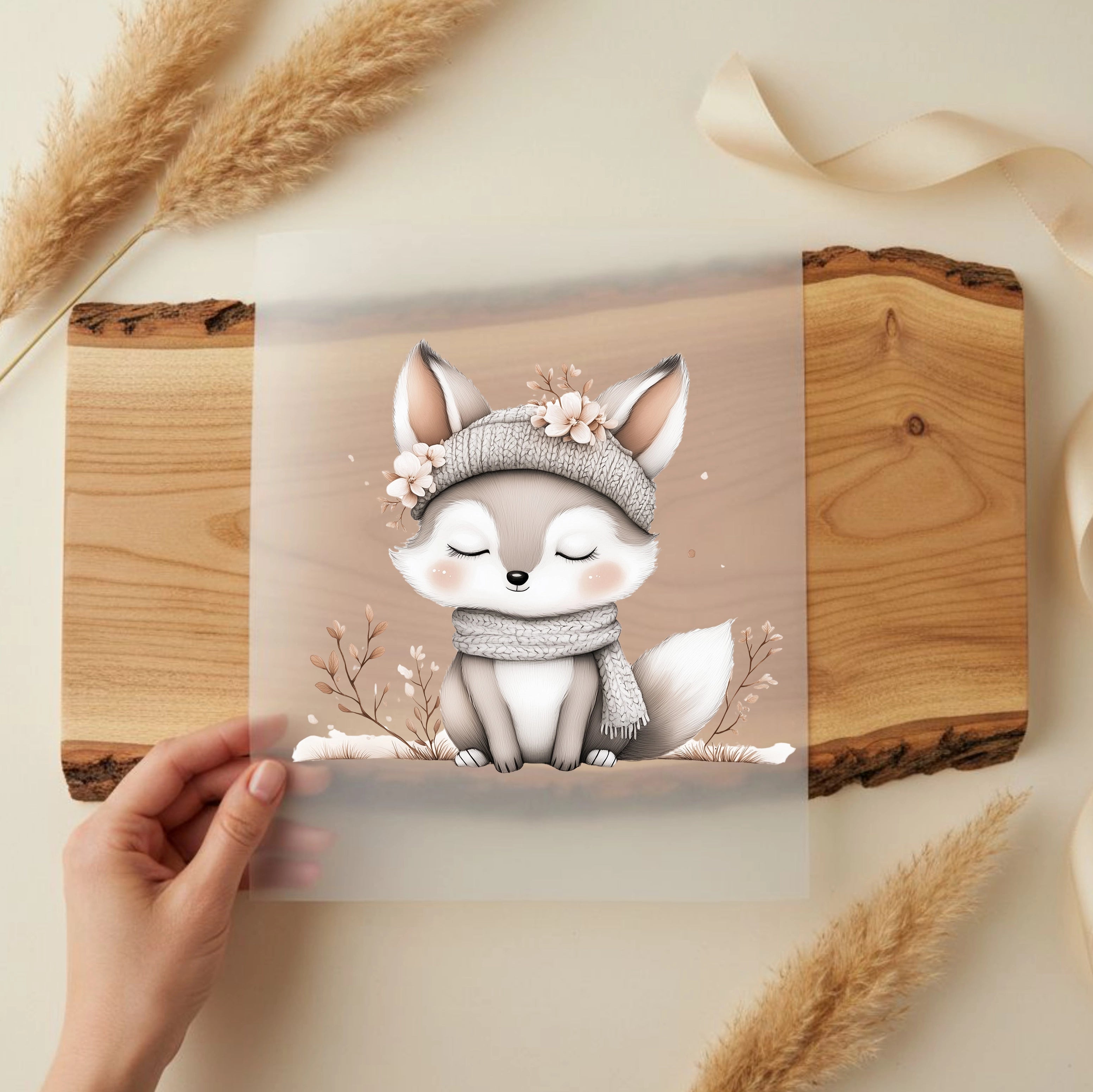 Bügelbild Waldtierchen Fuchs Elin