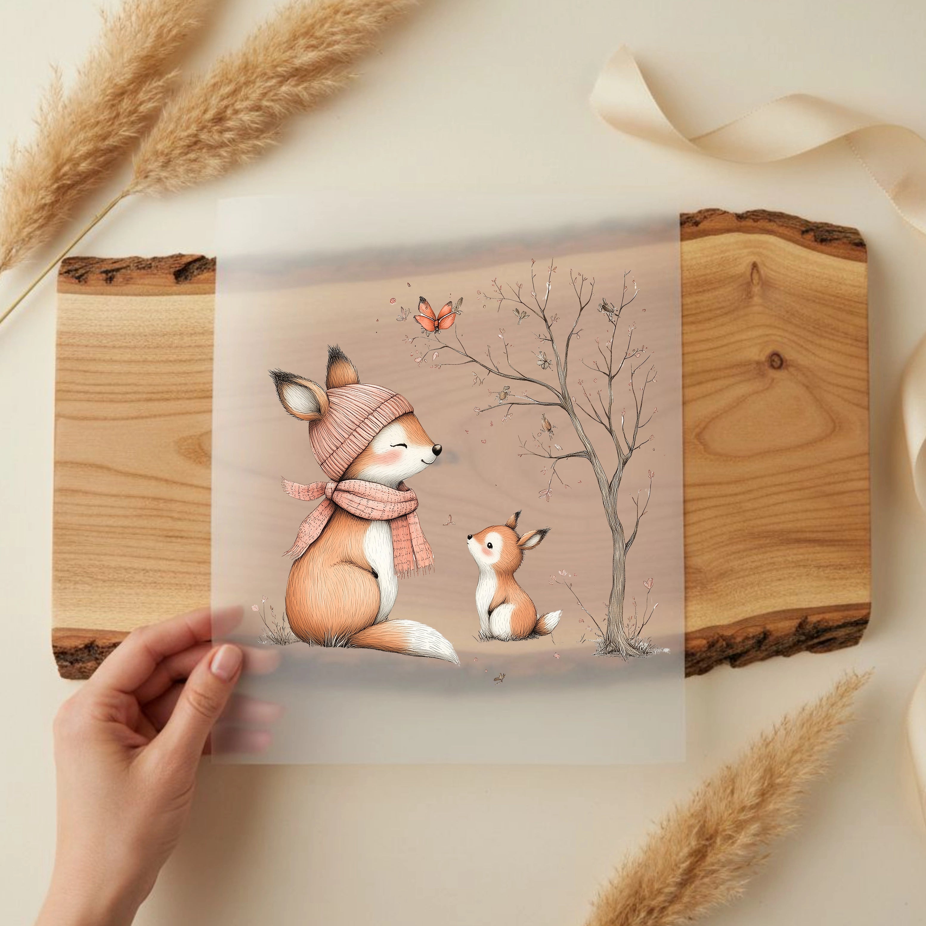 Bügelbild Waldtierchen Fuchs Jakob