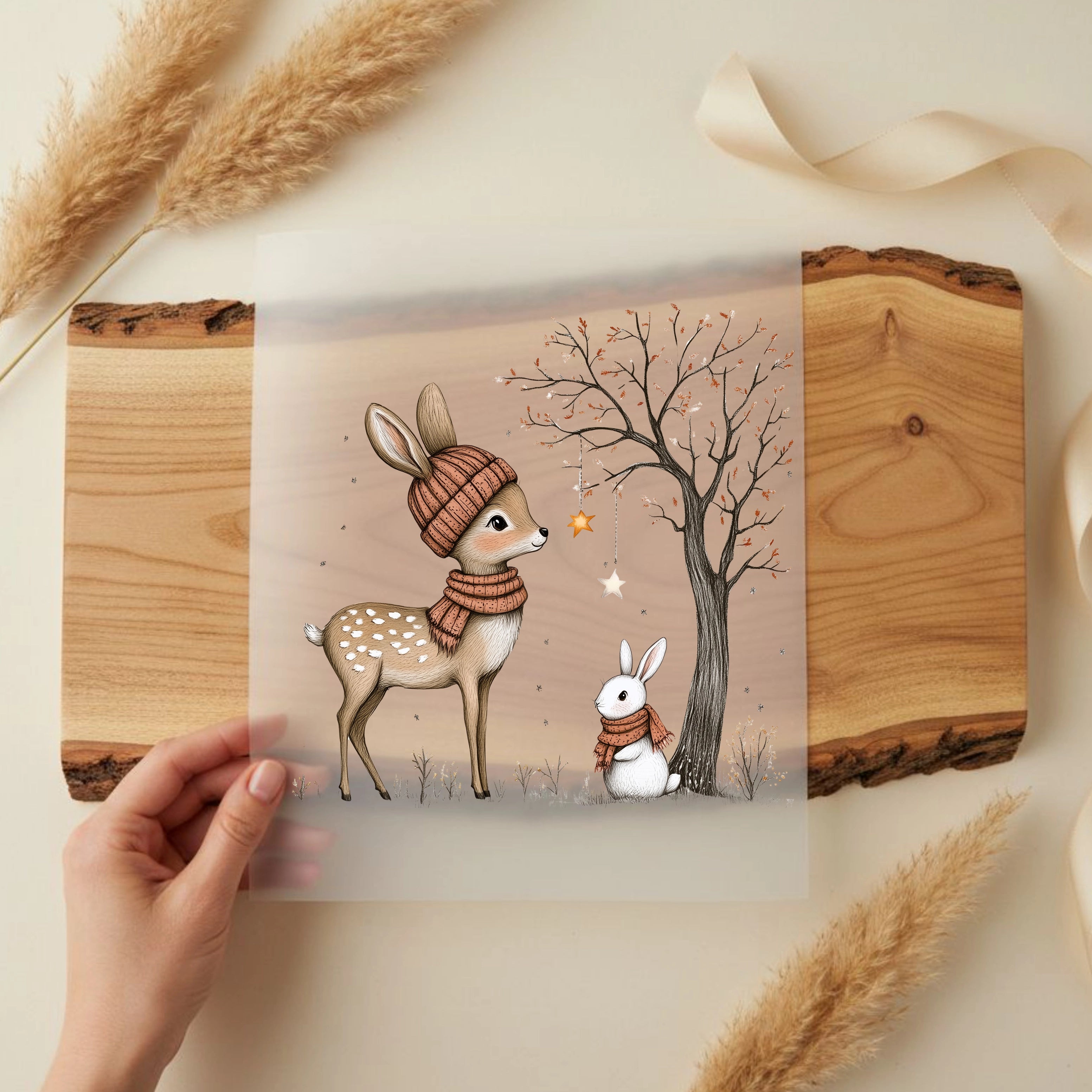 Bügelbild Waldtierchen Reh Amelie