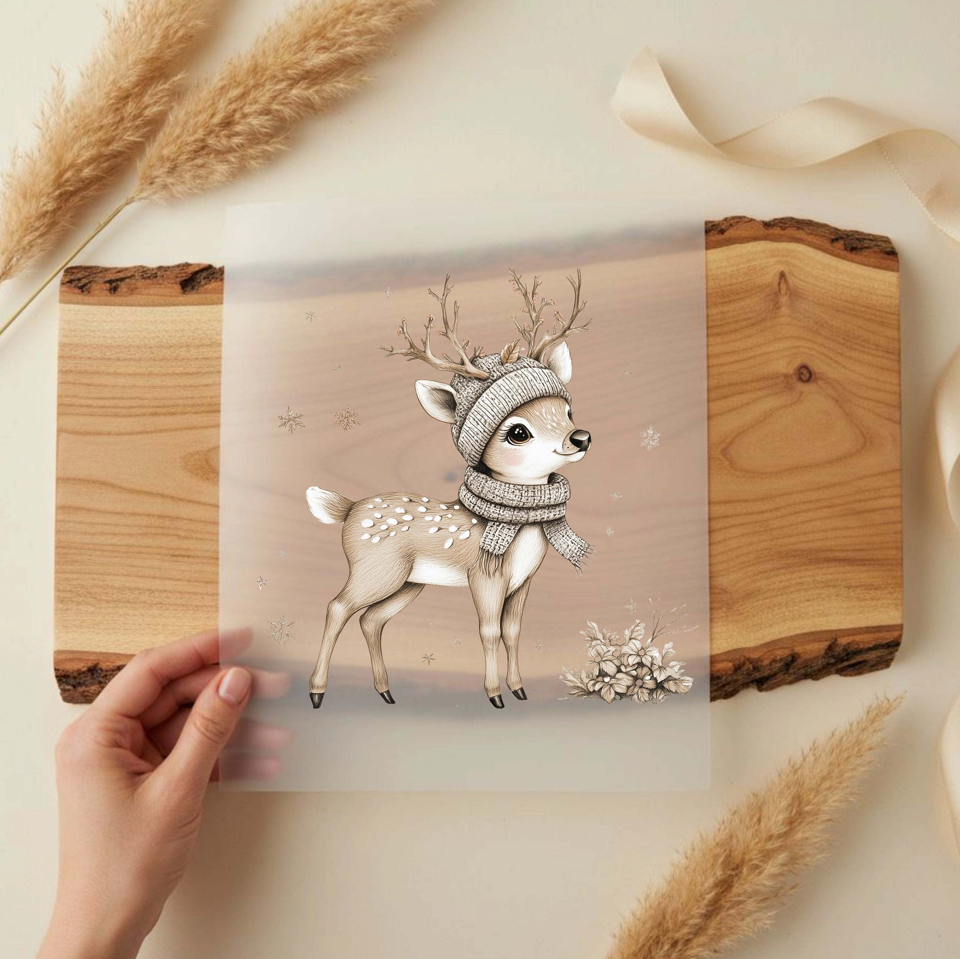 Bügelbild Waldtierchen Reh Henrik