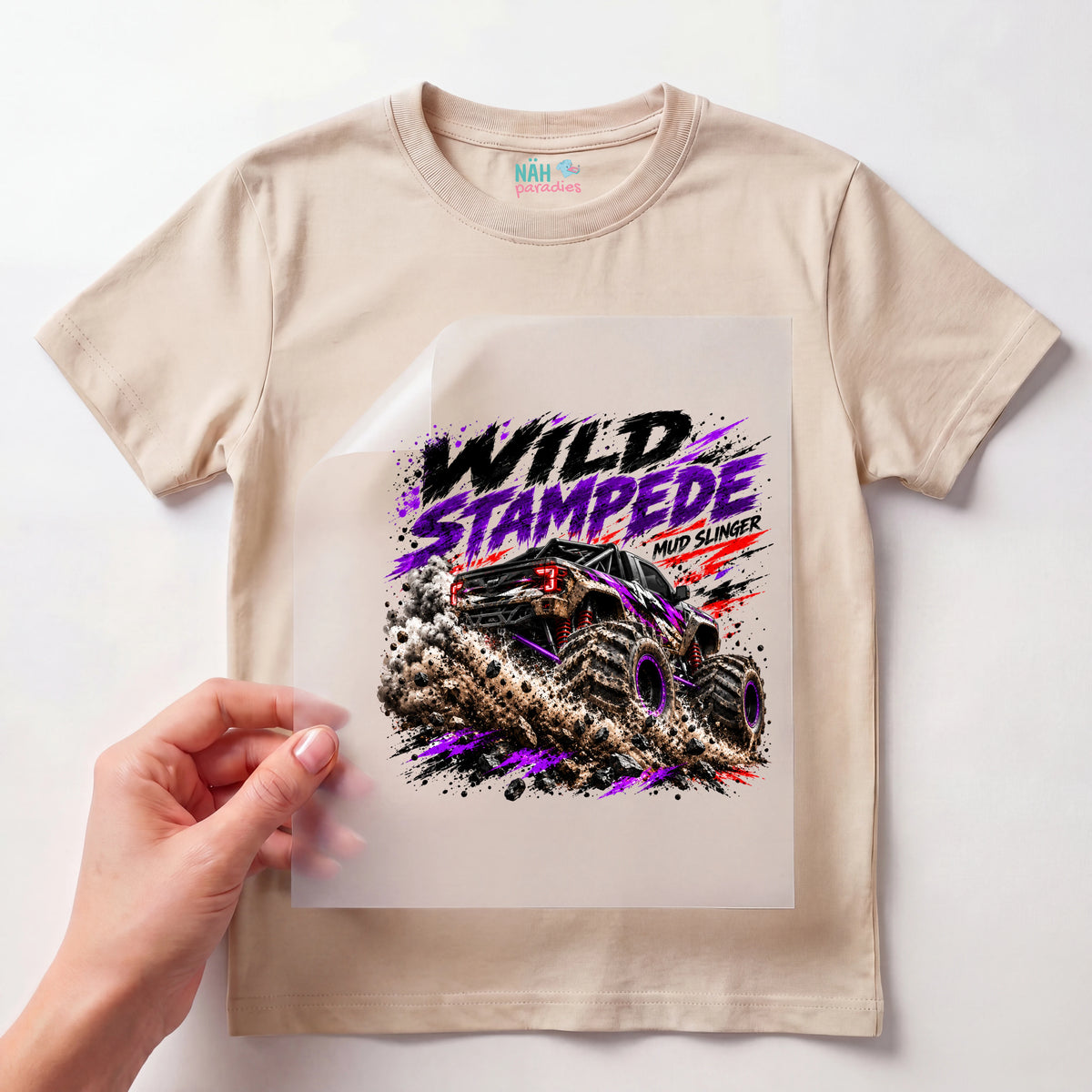 Bügelbild Wild Stampede