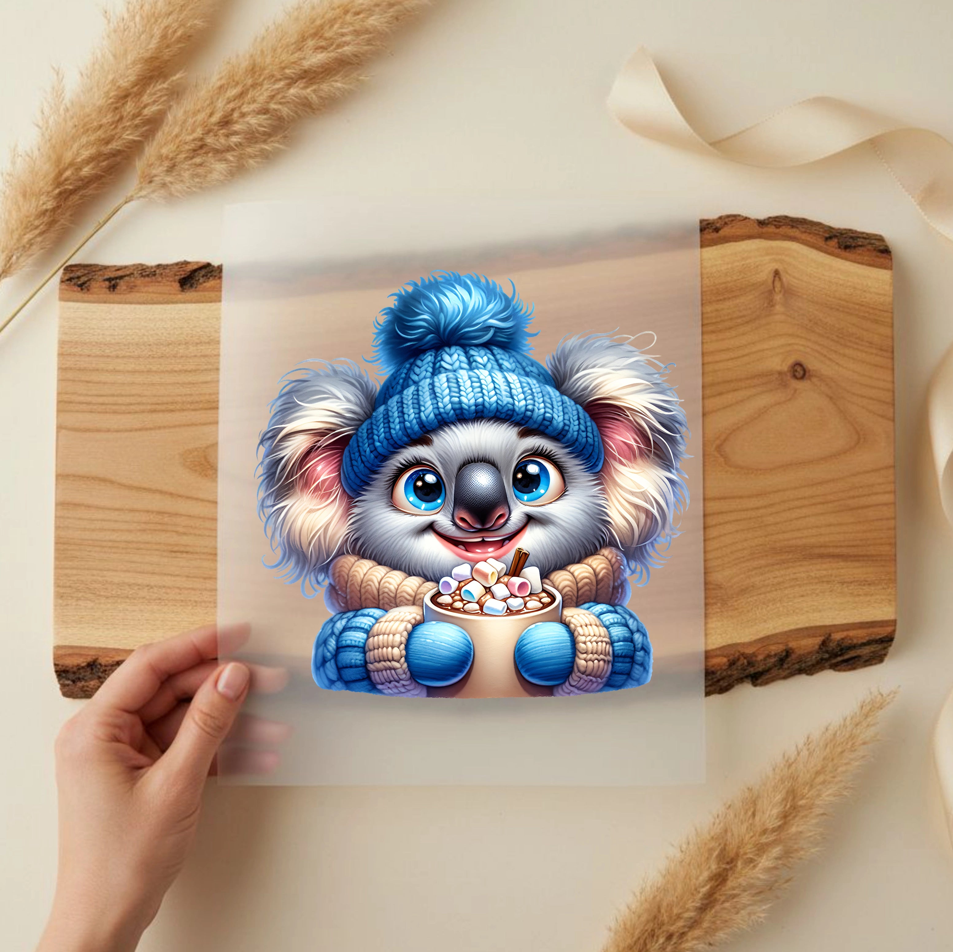 Bügelbild Winter Koala Louis