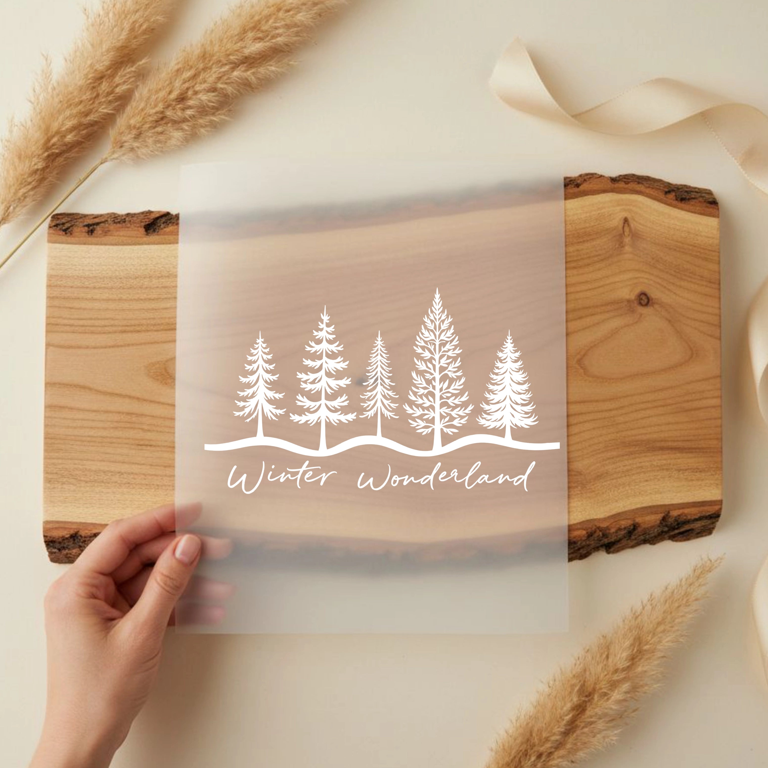 Bügelbild Winter Wonderland