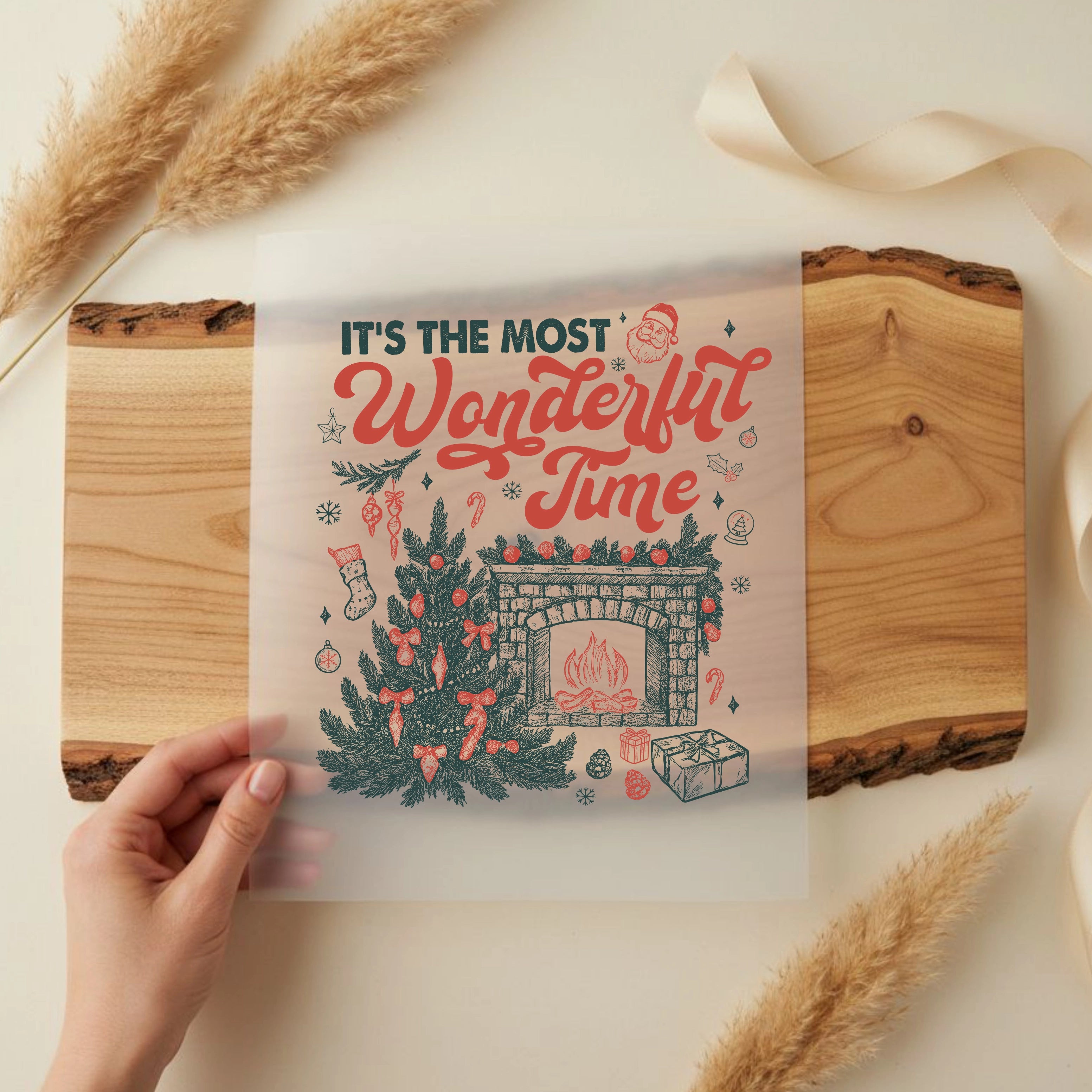 Bügelbild Wonderful Time Winterstube