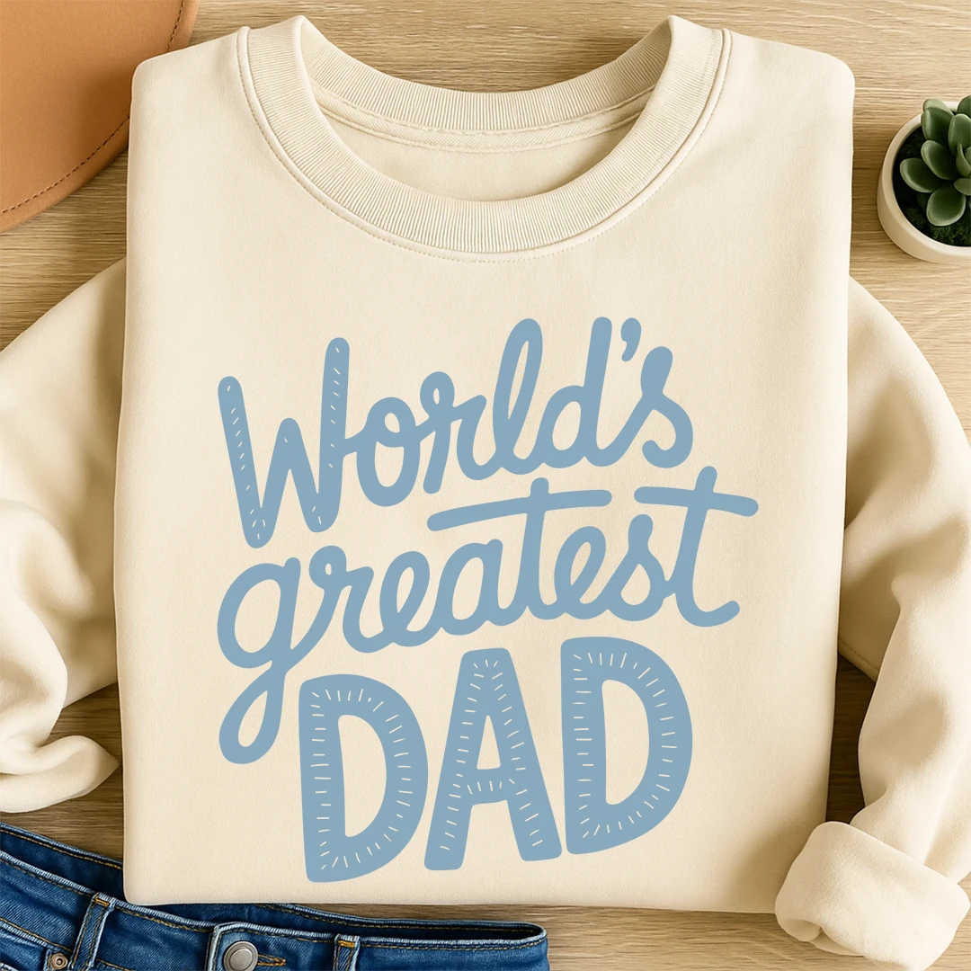Bügelbild World greatest Dad