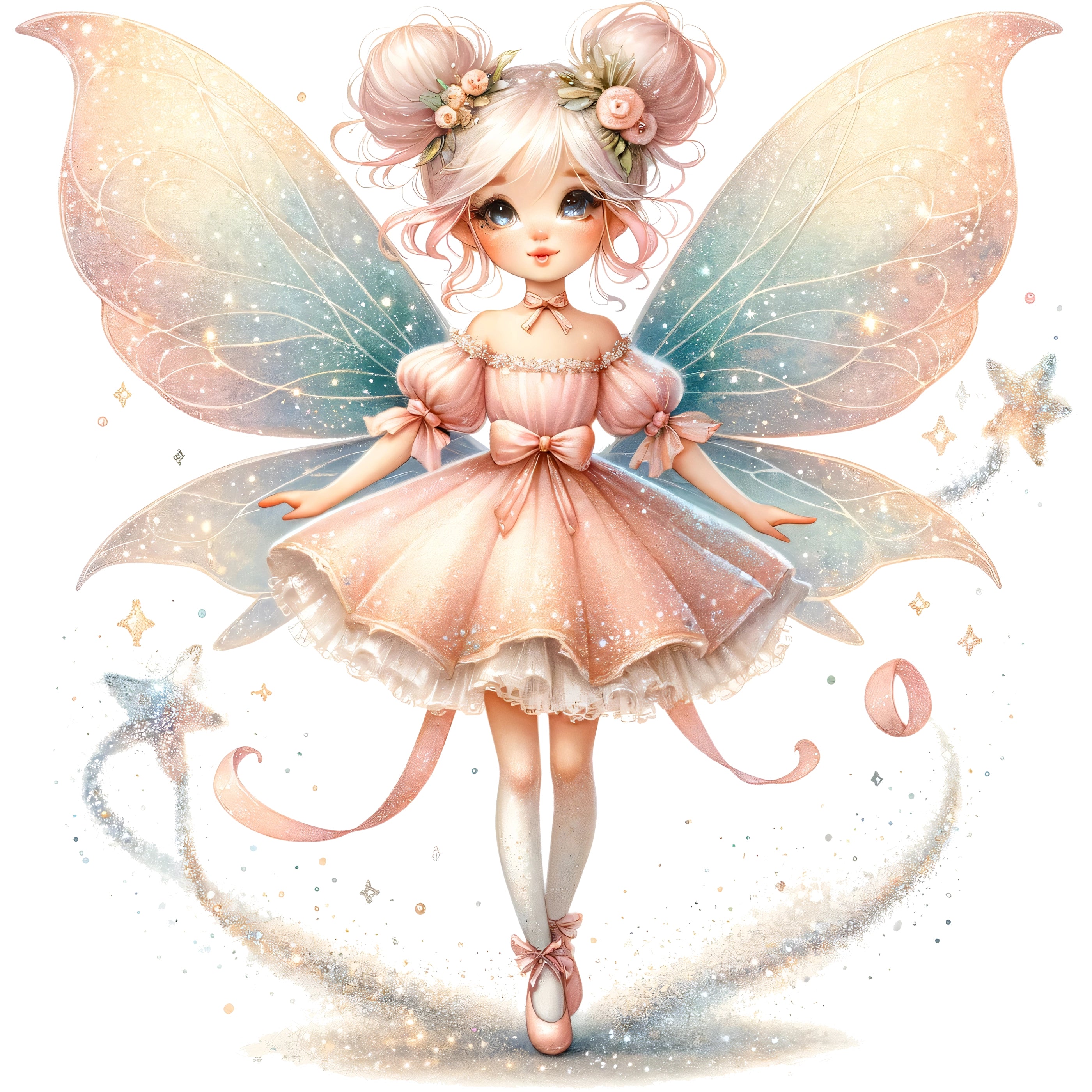 Bügelbild Zauberhafte Fee Mirabella