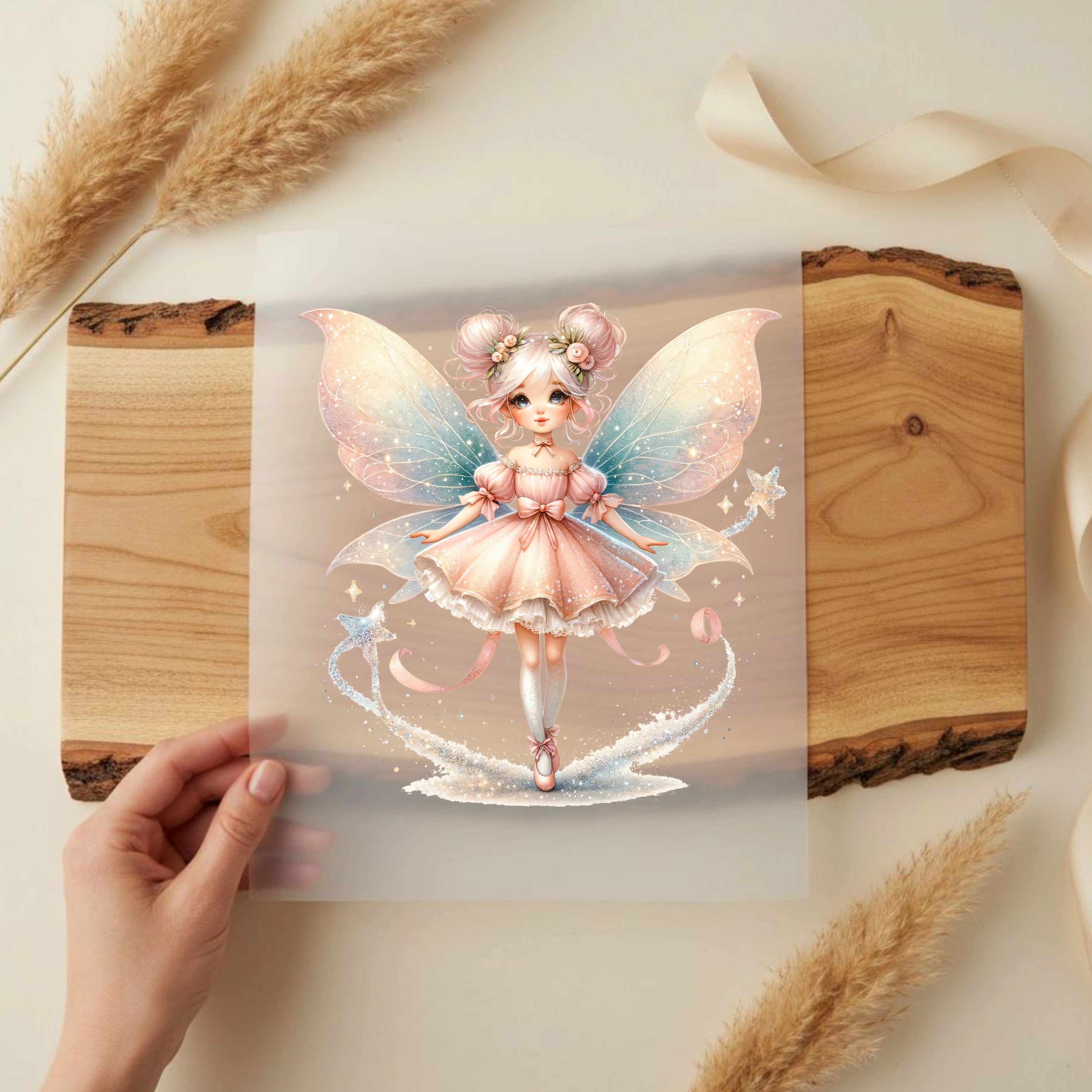 Bügelbild Zauberhafte Fee Mirabella