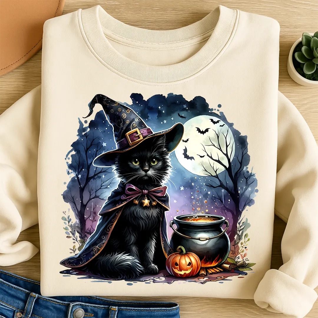 Bügelbild Zauberschnurrer Katze