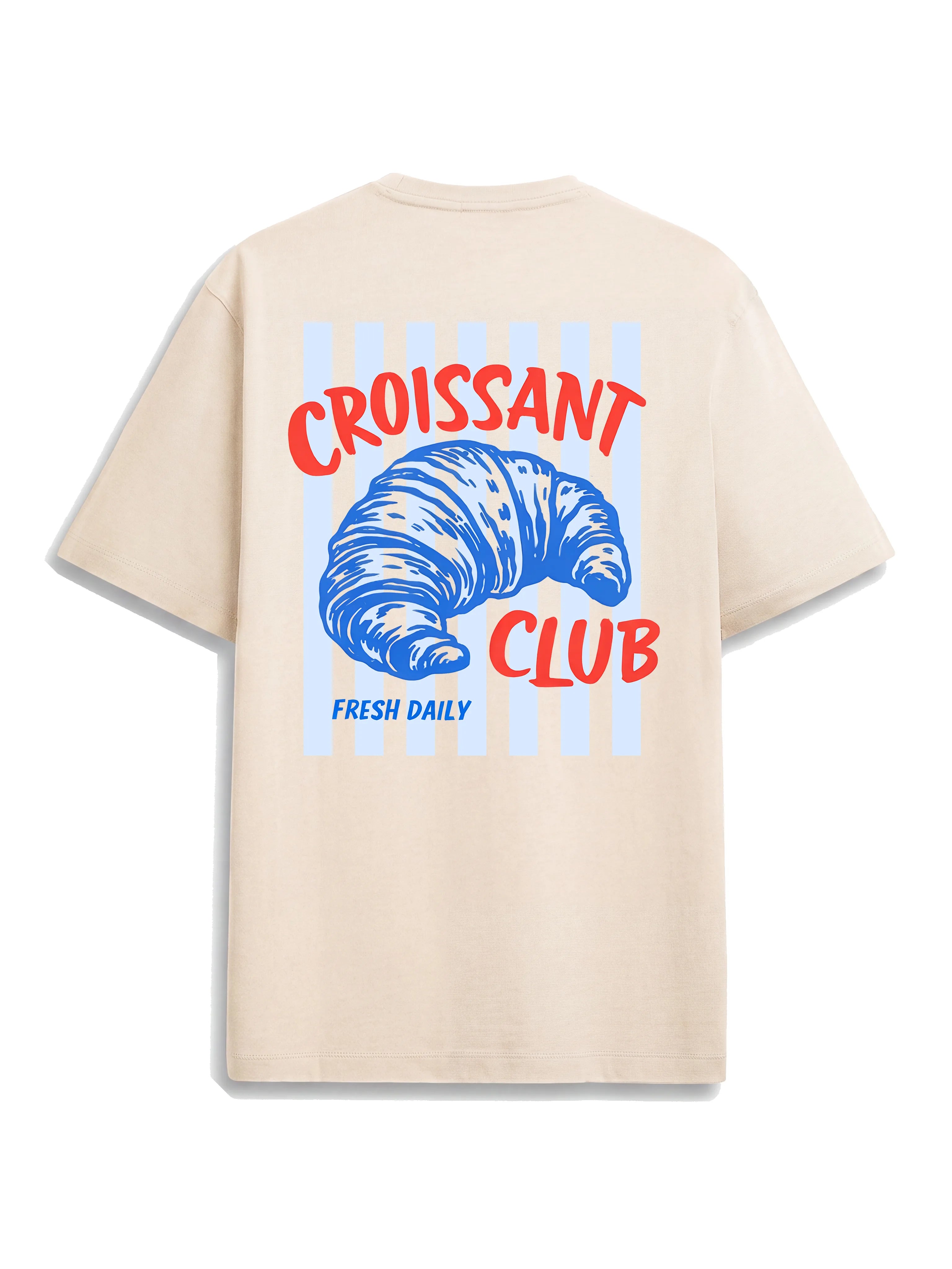Croissant Club Oversized Shirt