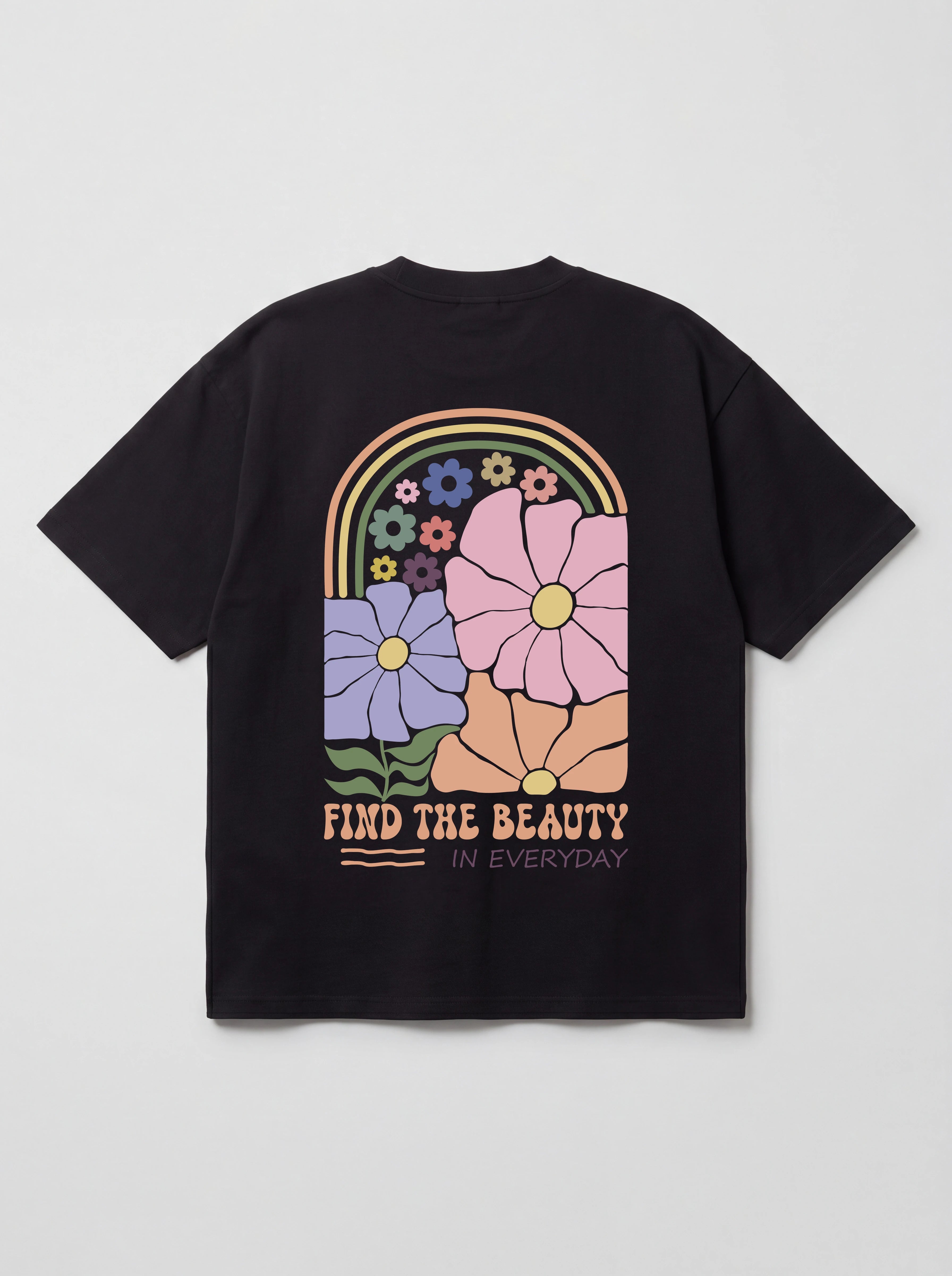 FIND THE BEAUTY IN EVERYDAY - OVERSIZED SHIRT BACKPRINT