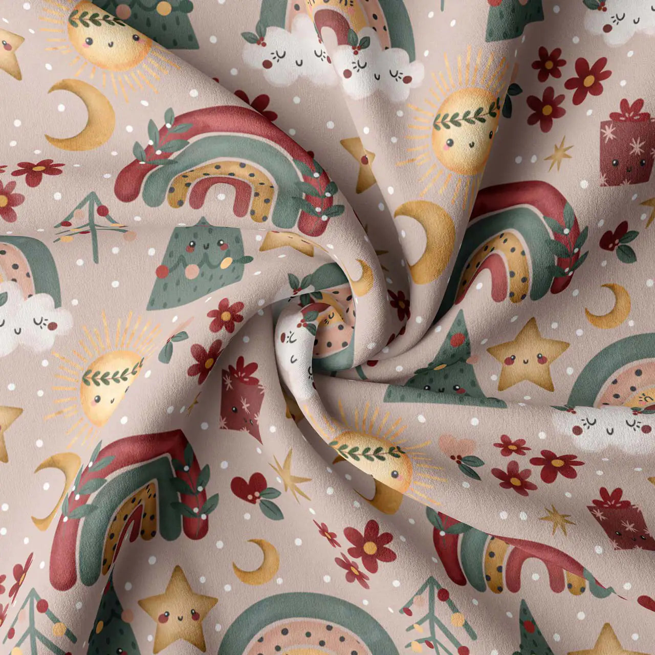 french-terry-stoffe-boho-christmas-rainbow-muster-2