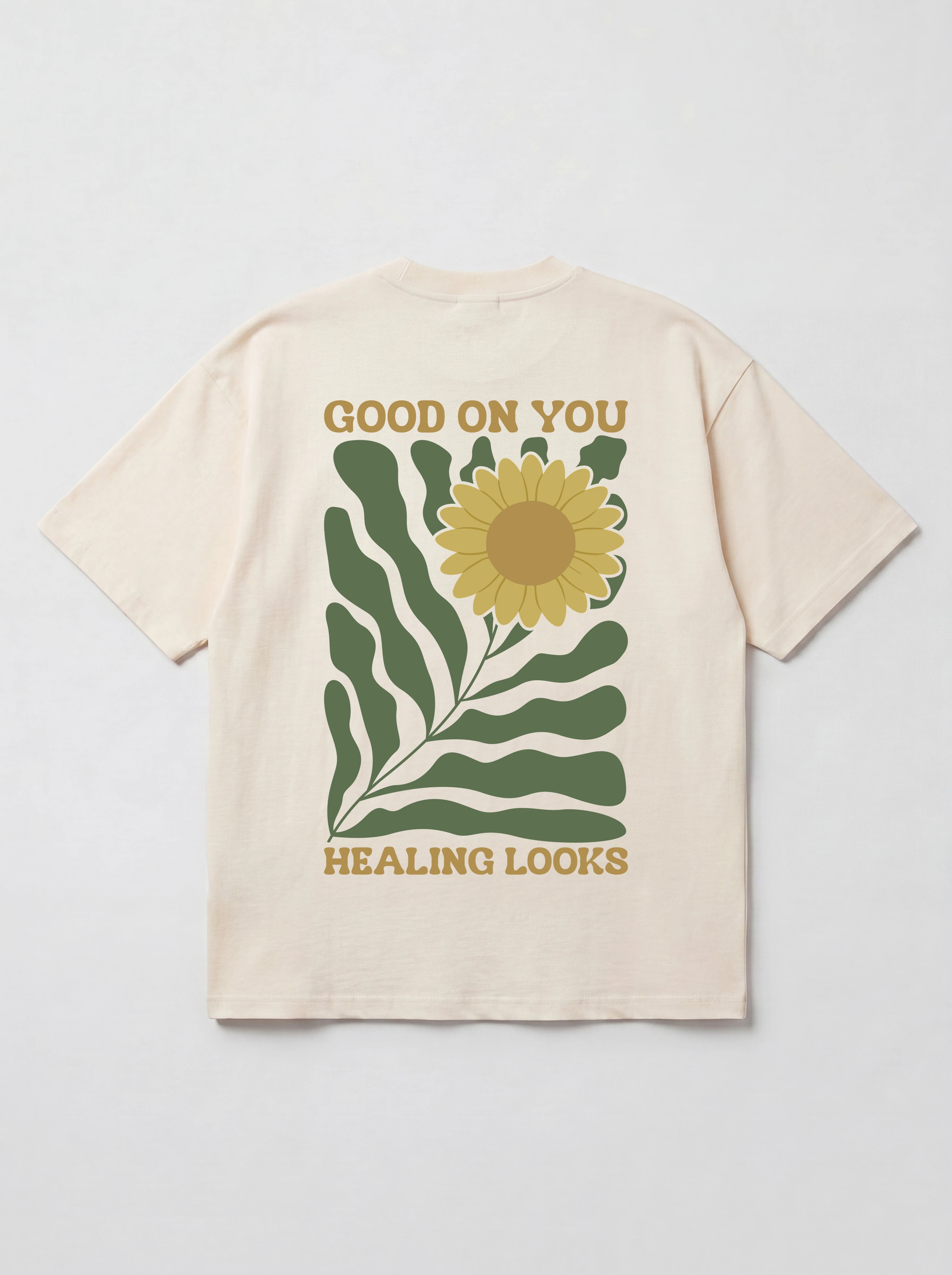 GOOD ON YOU HEALING LOOKS - OVERSIZED SHIRT BACKPRINT