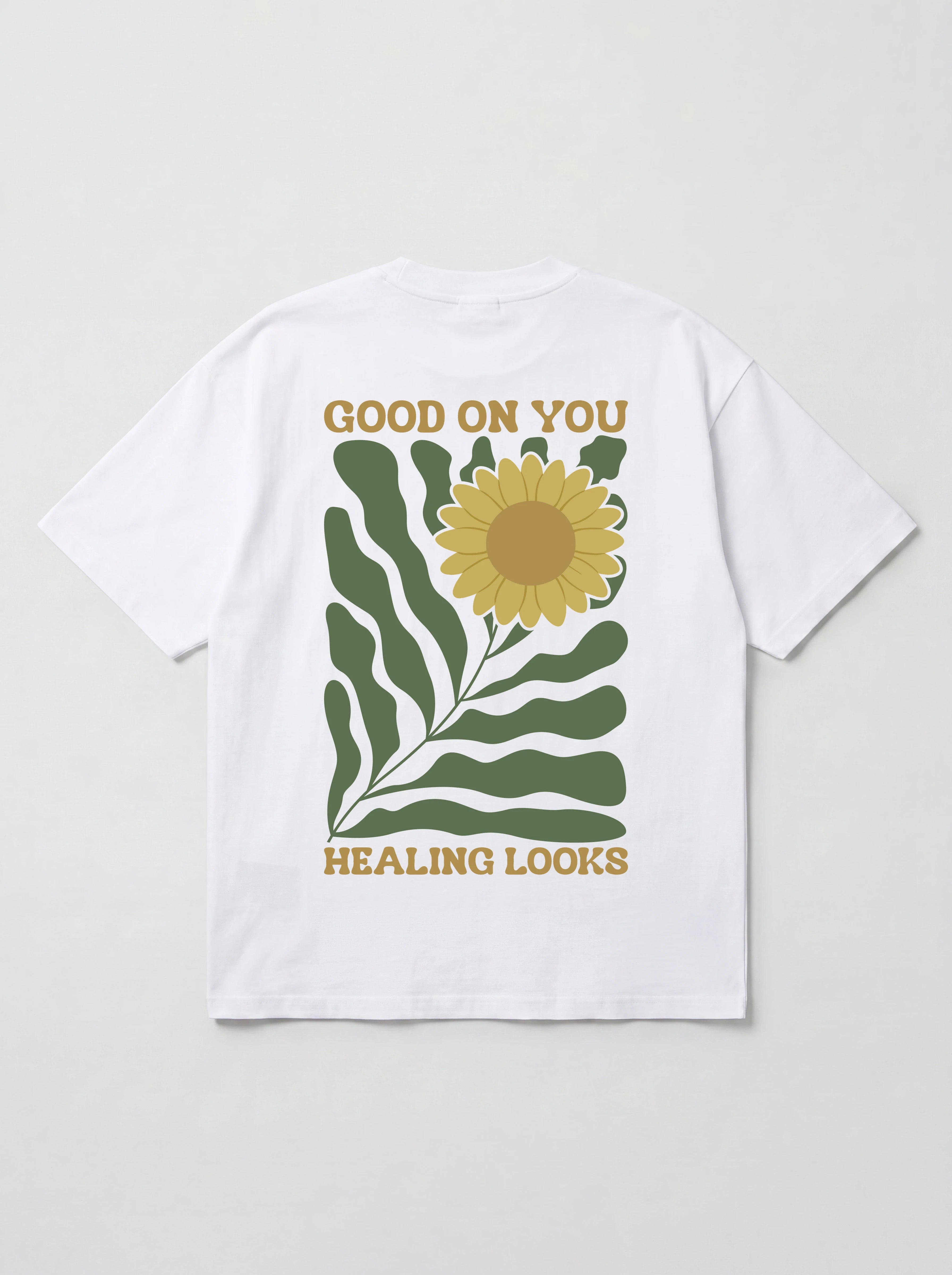 GOOD ON YOU HEALING LOOKS - OVERSIZED SHIRT BACKPRINT